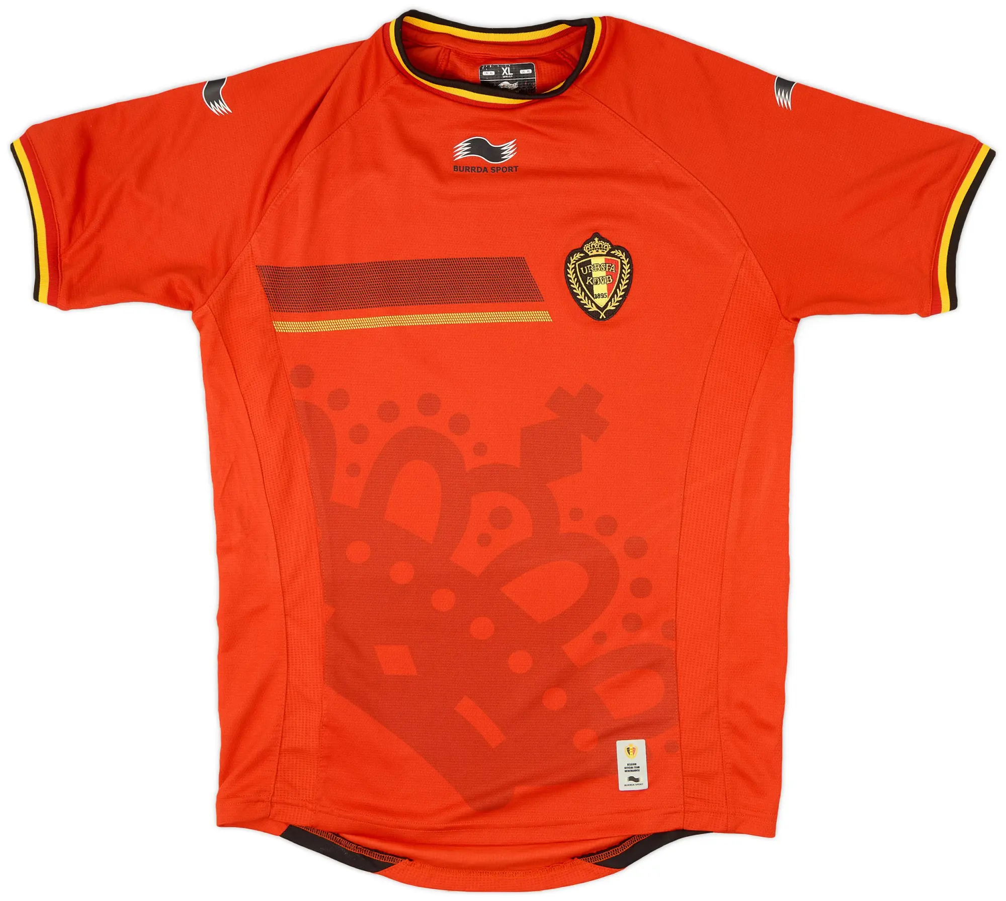 Burrda 2014-15 Belgium Home Shirt - 7/10 - (XL)