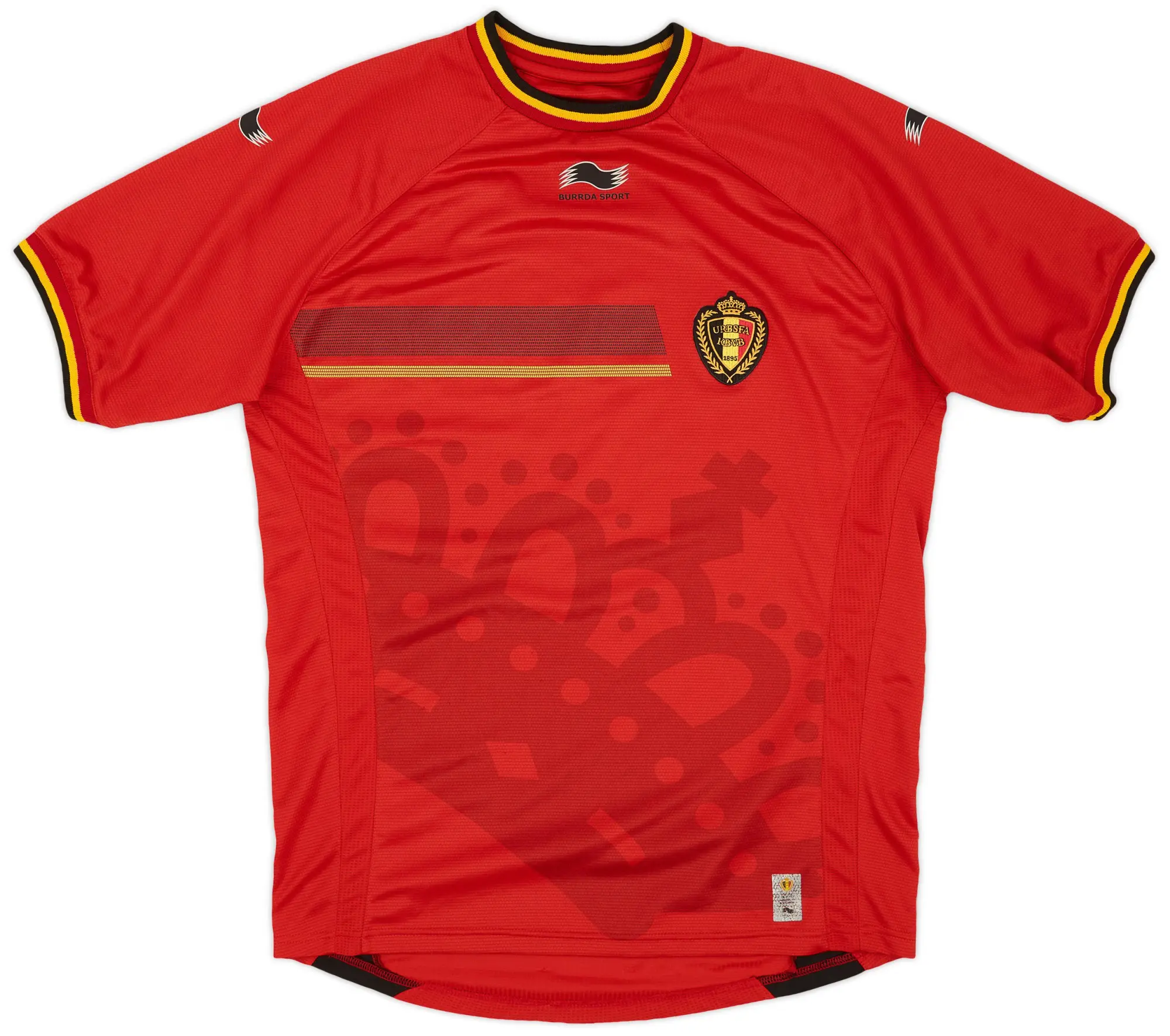 Burrda 2014-15 Belgium Home Shirt - 8/10 - (3XL)