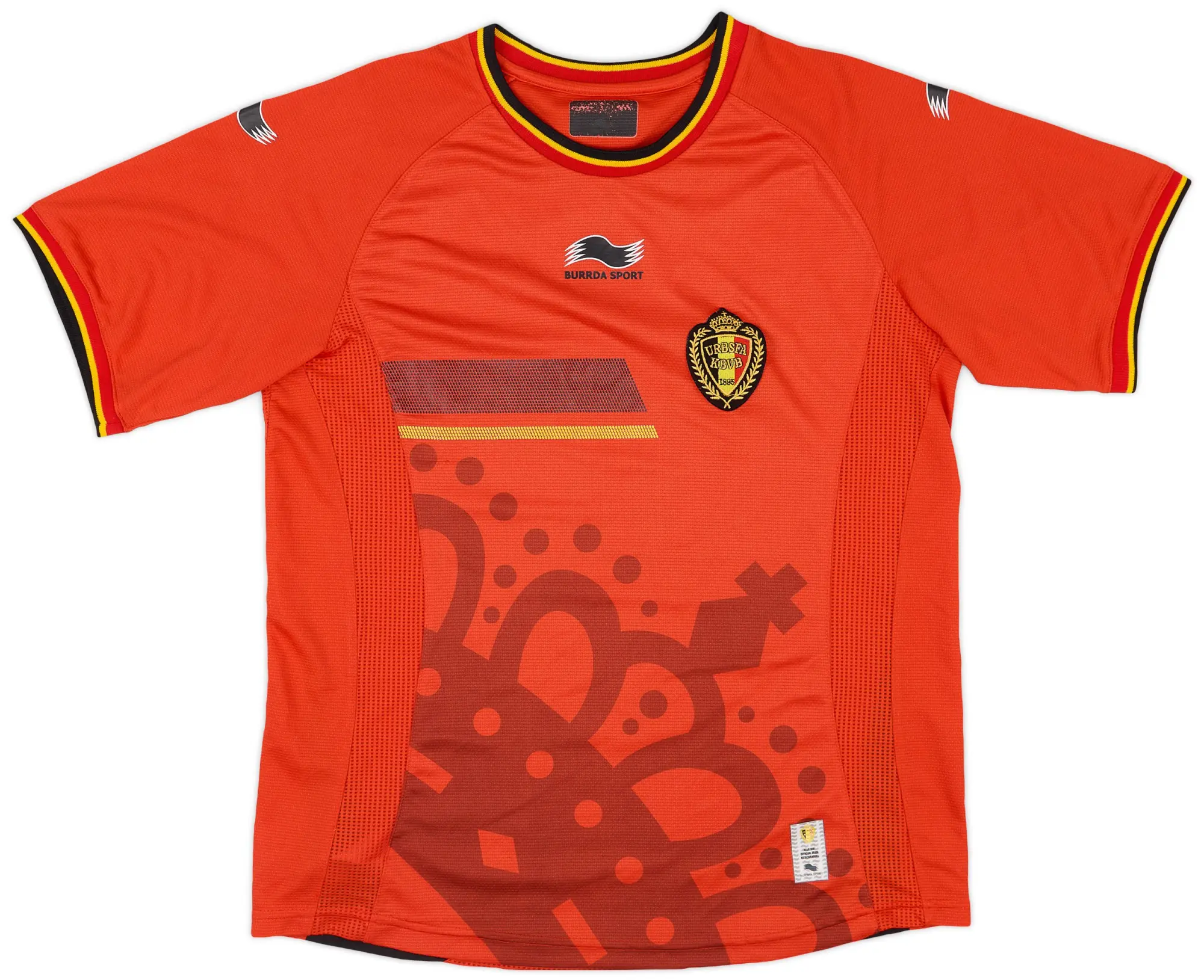 Burrda 2014-15 Belgium Home Shirt - 7/10 - (M)