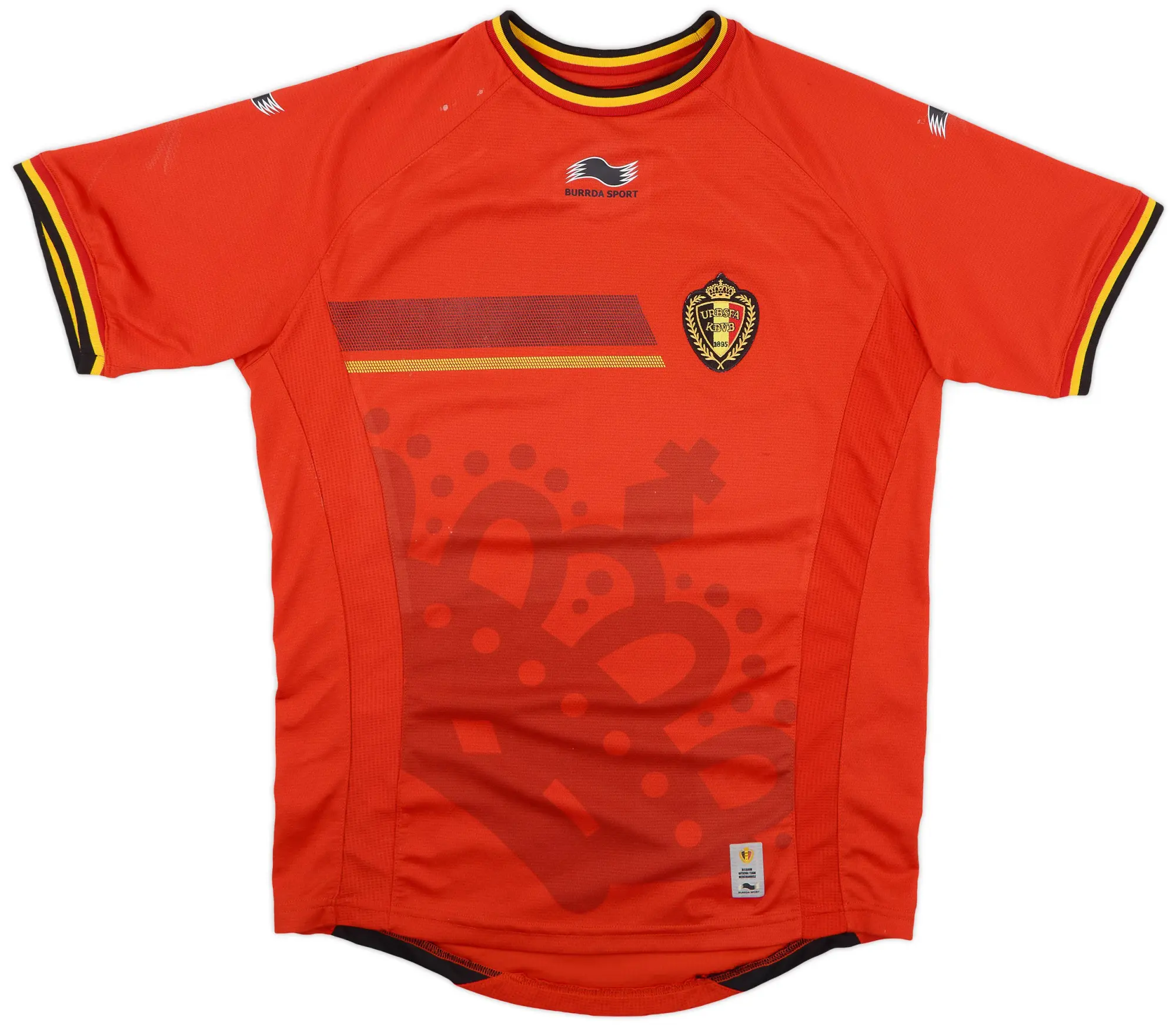 Burrda 2014-15 Belgium Home Shirt - 6/10 - (XL)