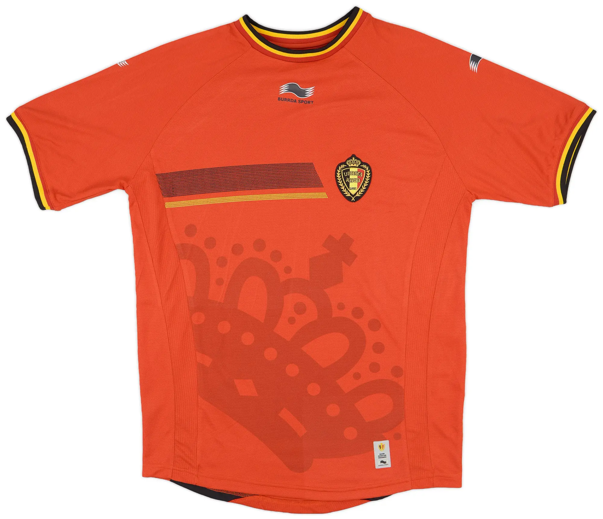 Burrda 2014-15 Belgium Home Shirt - 9/10 - (XXL)