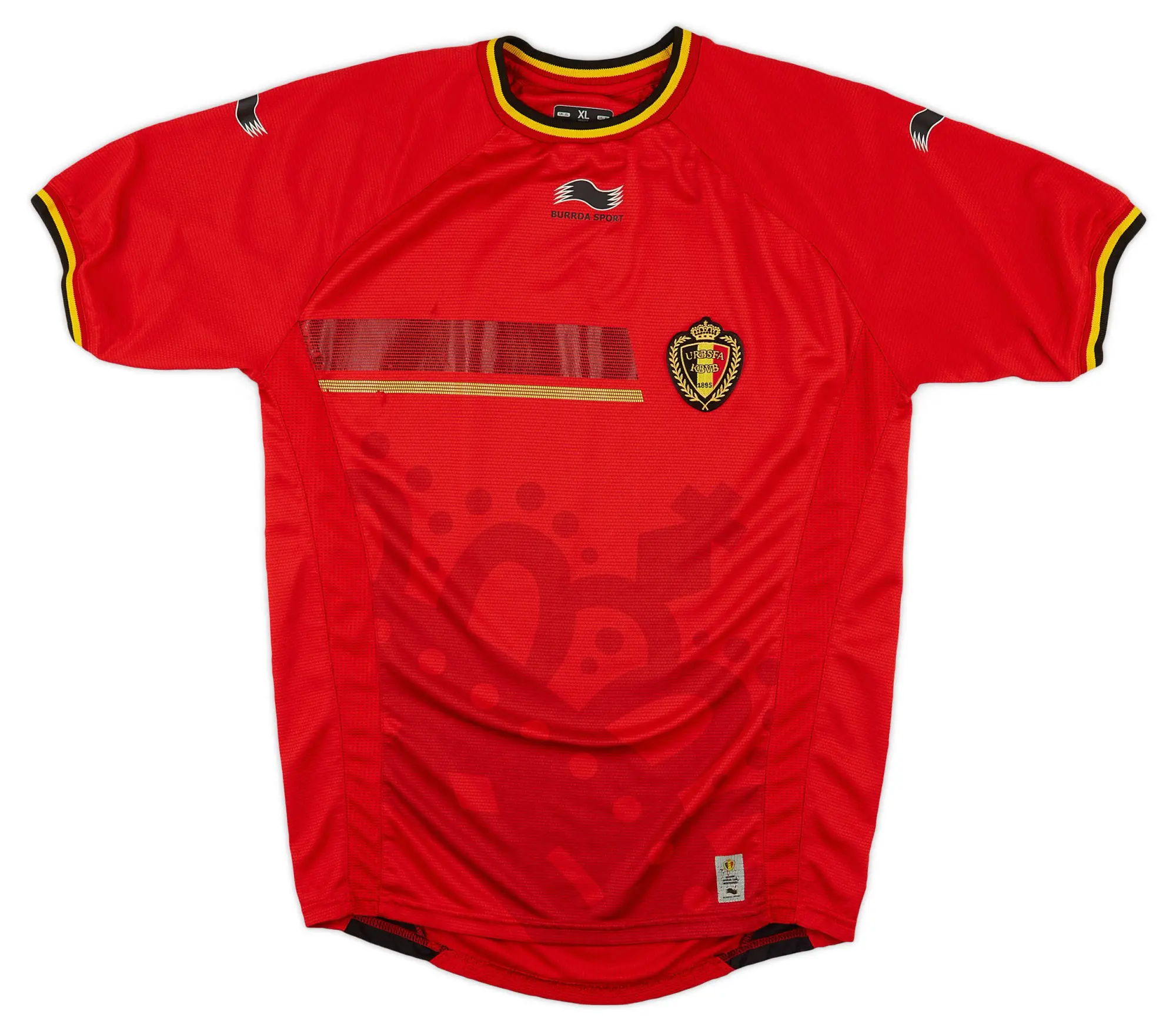 Burrda 2014-15 Belgium Home Shirt - 7/10 - (XL)