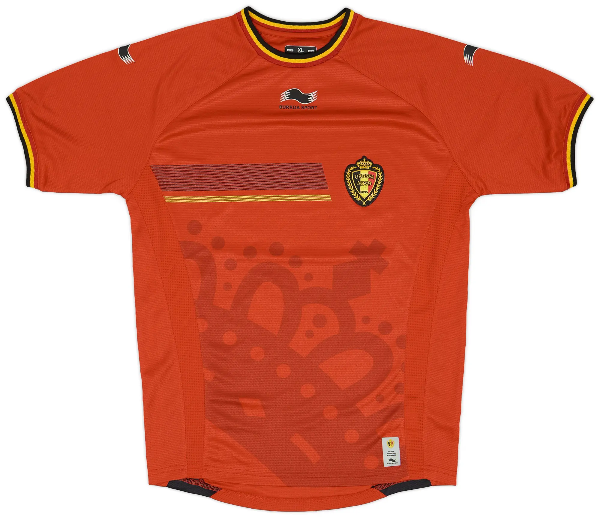 Burrda 2014-15 Belgium Home Shirt - 9/10 - (XL)