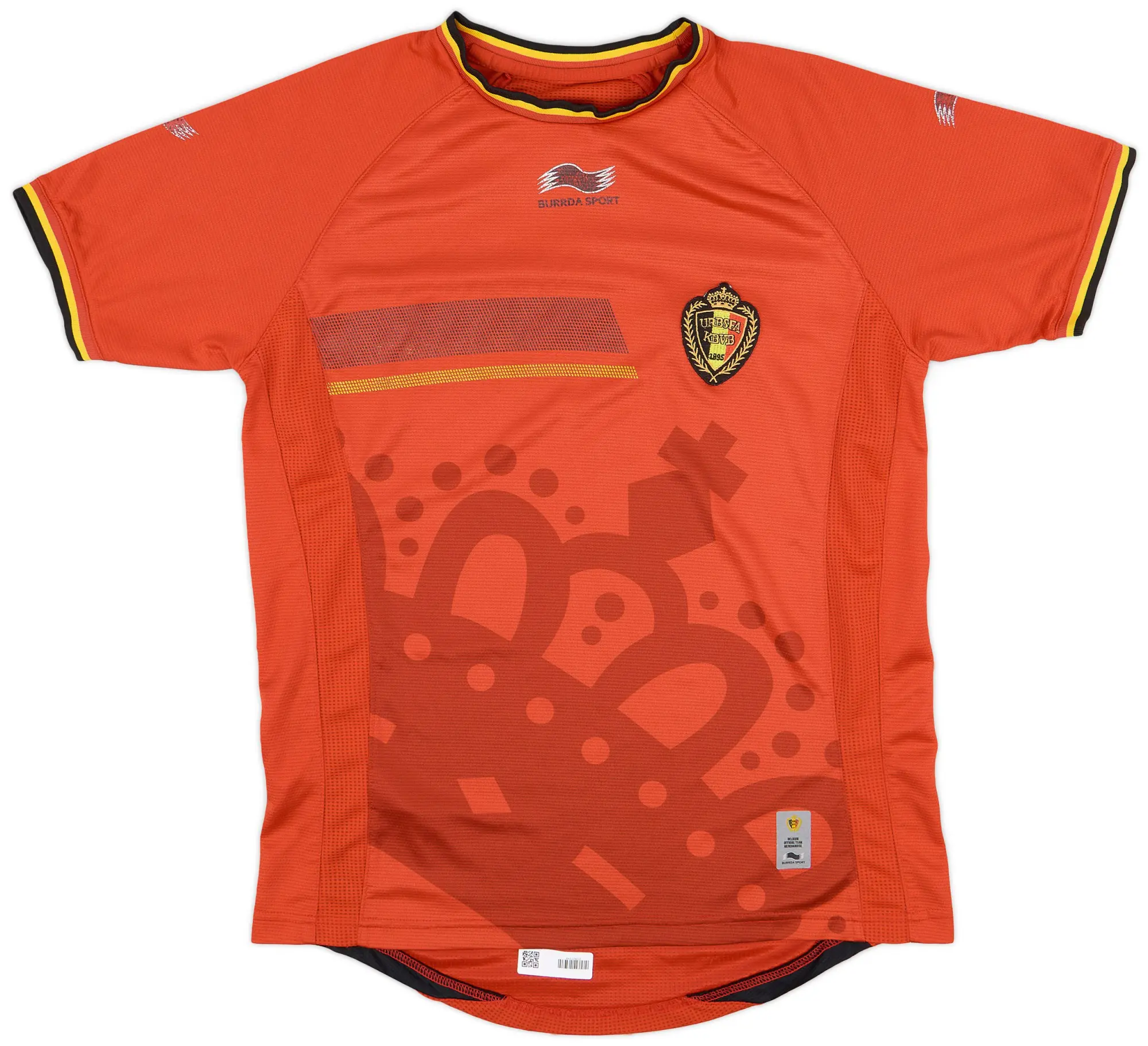 Burrda 2014-15 Belgium Home Shirt - 7/10 - (M)