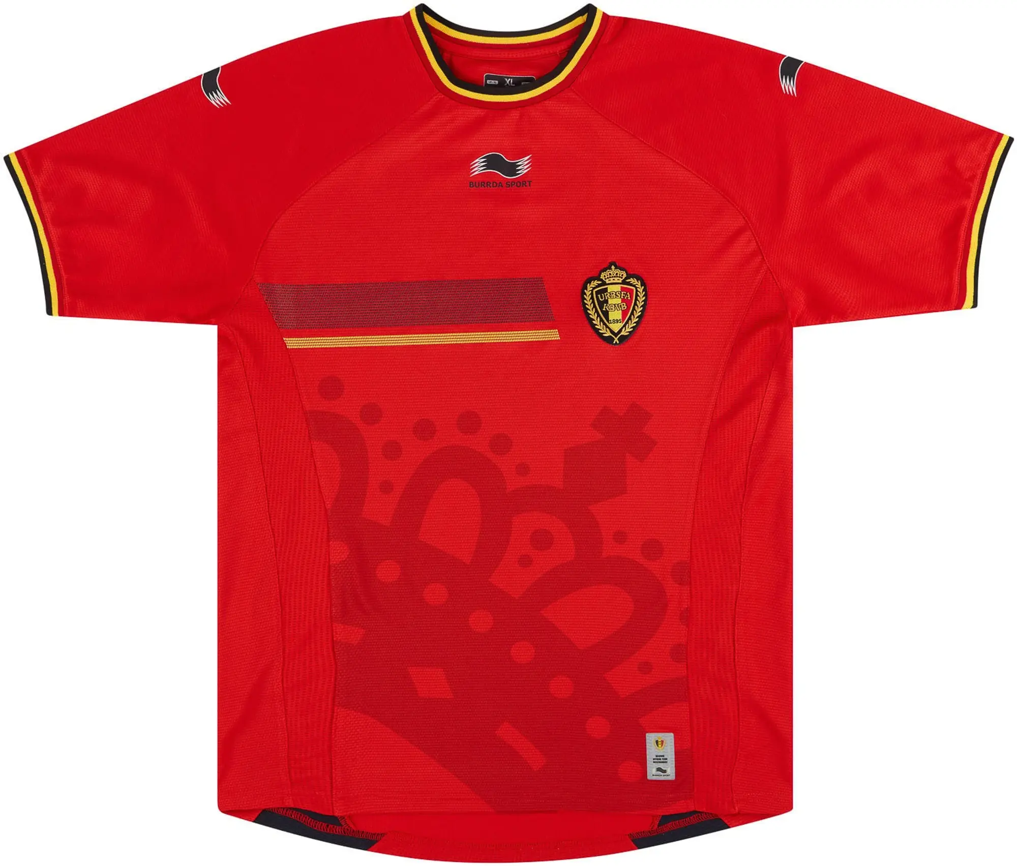 Burrda 2014-15 Belgium Home Shirt - 8/10 - (S)
