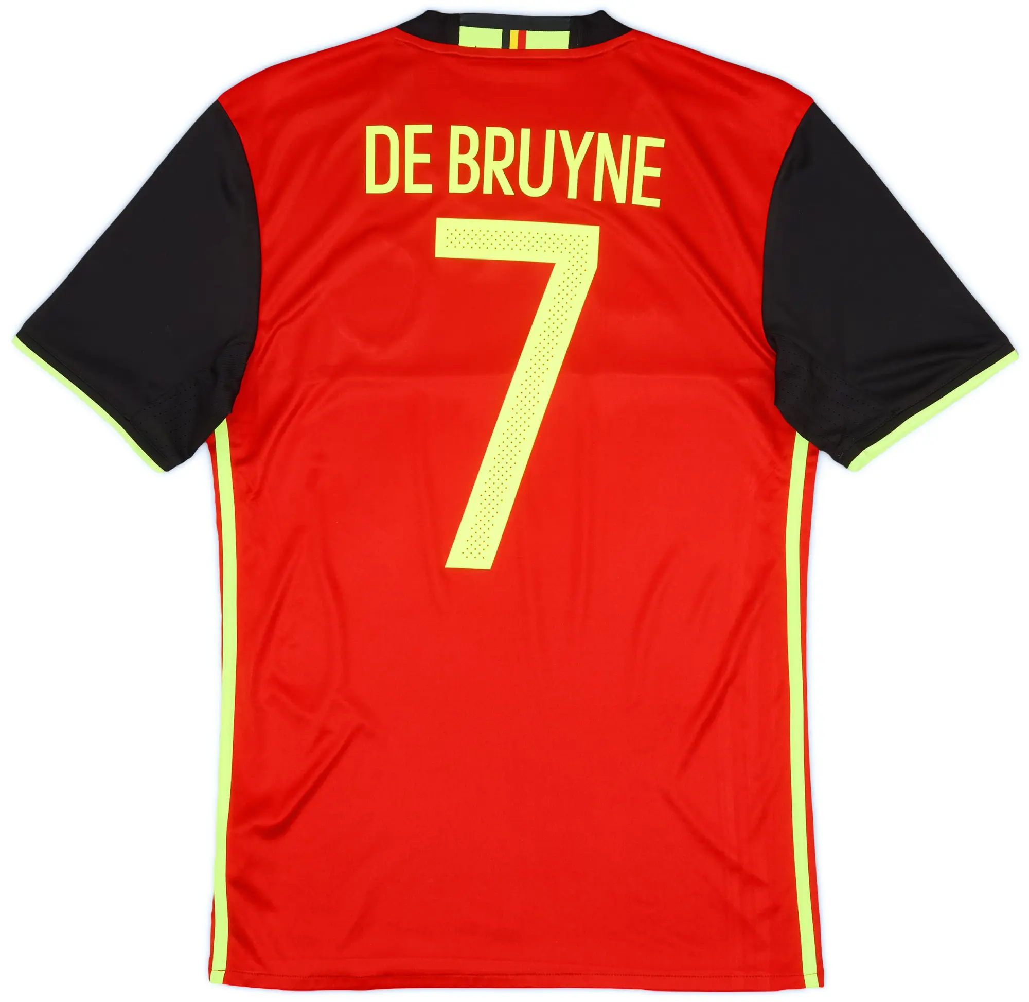 adidas 2016-17 Belgium Home Shirt De Bruyne #7 - 6/10 - (S)