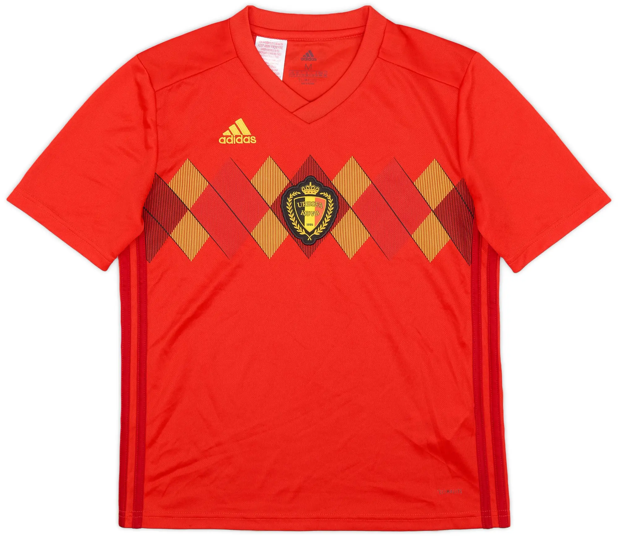 adidas 2018-19 Belgium Home Shirt - 9/10 - (M.Boys)