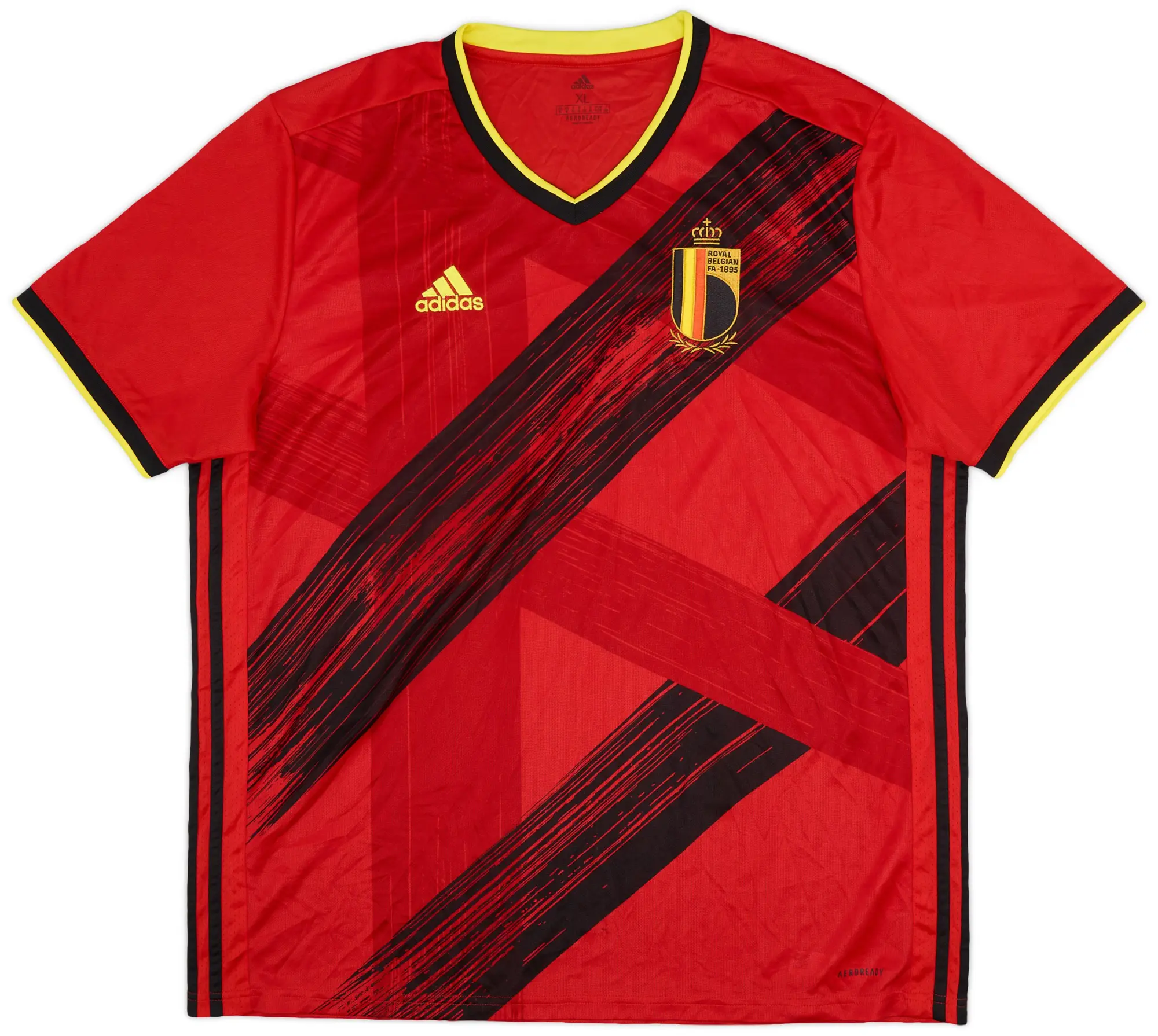 adidas 2020-21 Belgium Home Shirt - 6/10 - (XL)