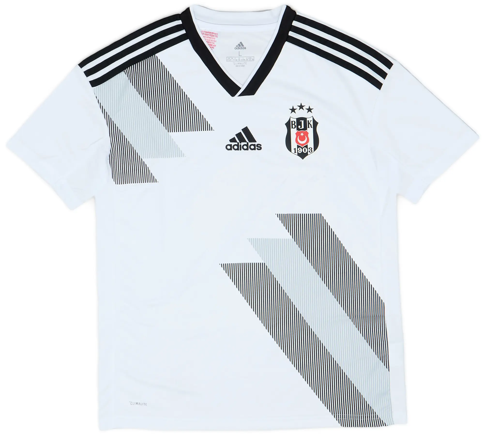 adidas 2019-20 Besiktas Home Shirt - 8/10 - (L.Boys)