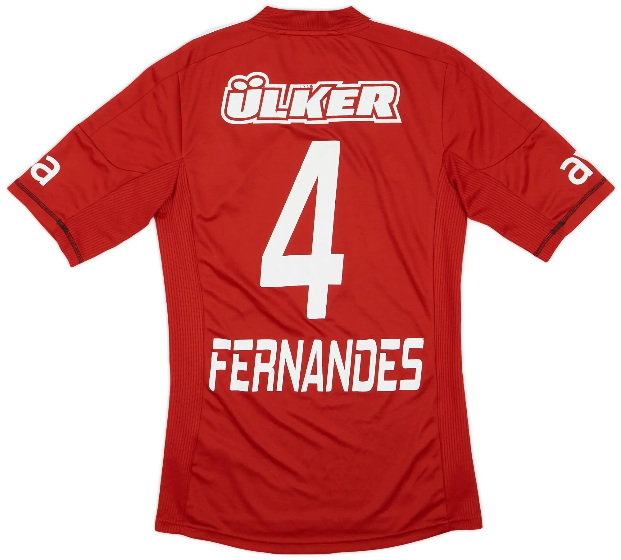 adidas 2012-13 Besiktas Third Shirt Fernandes #4 - 6/10 - (S)