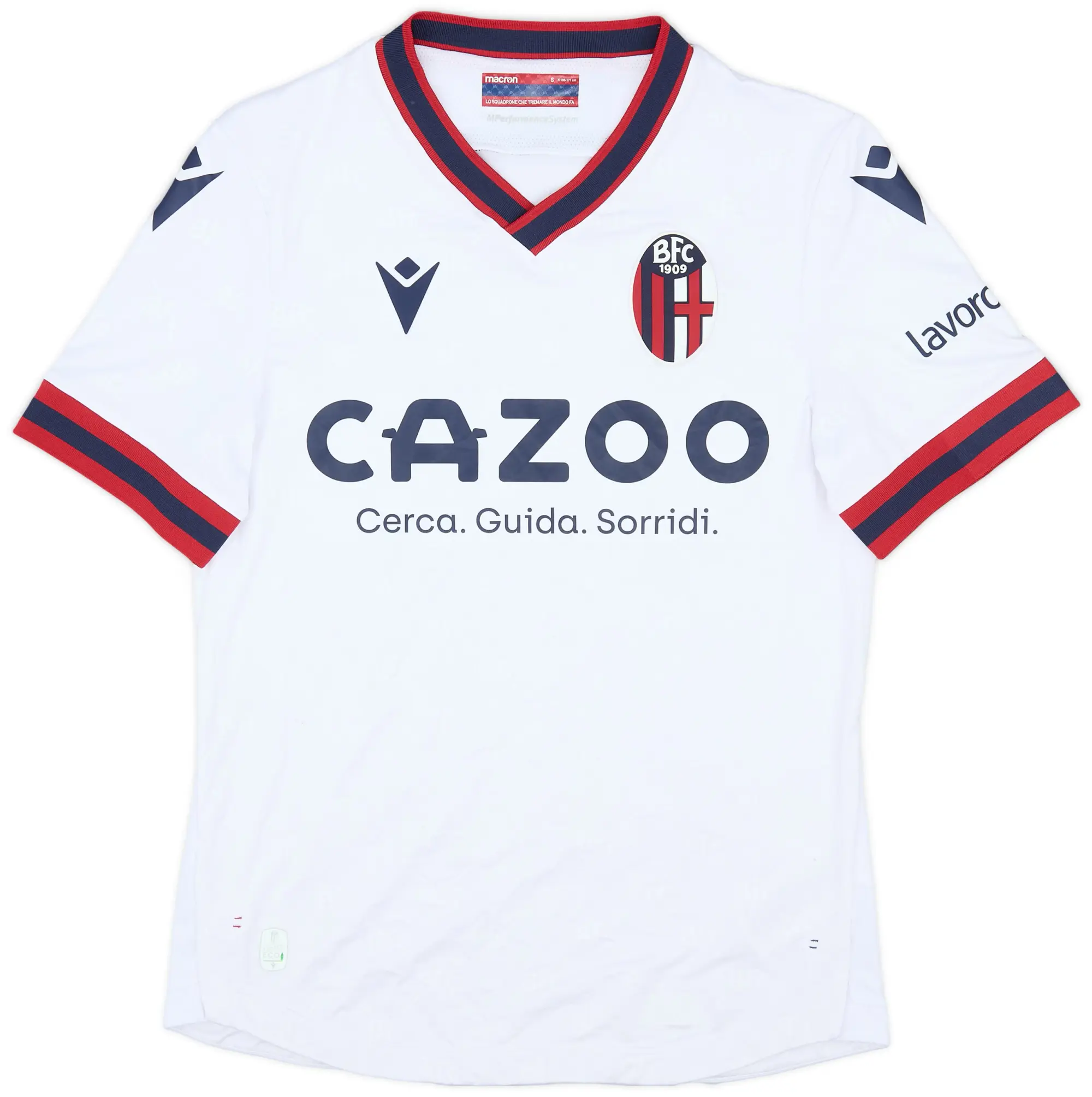 Macron 2022-23 Bologna Away Shirt - 9/10 - (S)