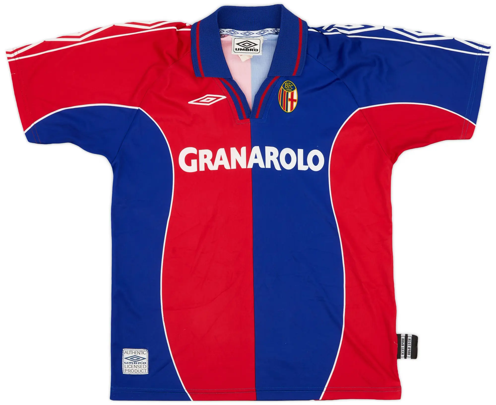 Umbro 2000-01 Bologna Home Shirt - 8/10 - (Y)