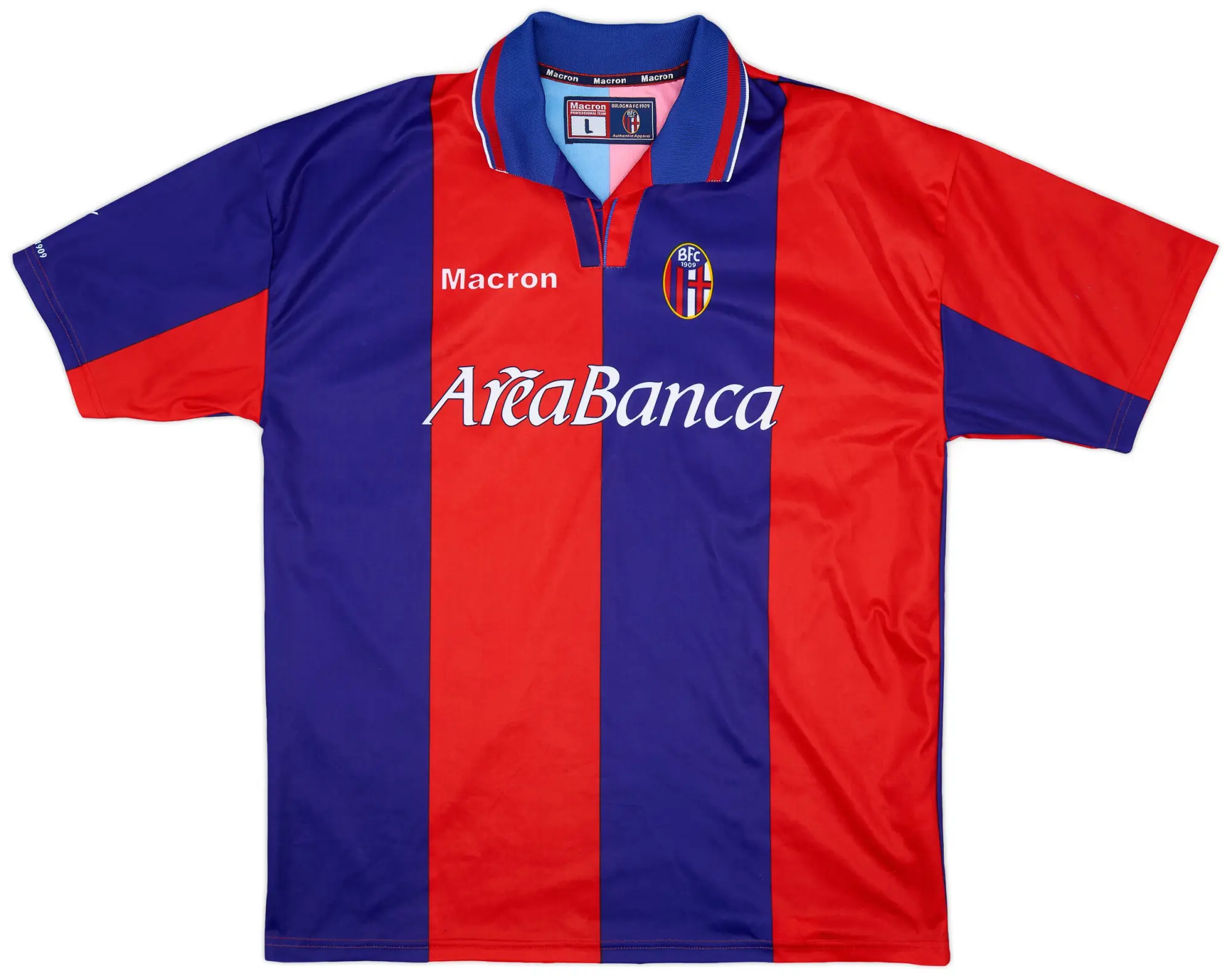 Macron 2001-02 Bologna Home Shirt - 8/10 - (L)