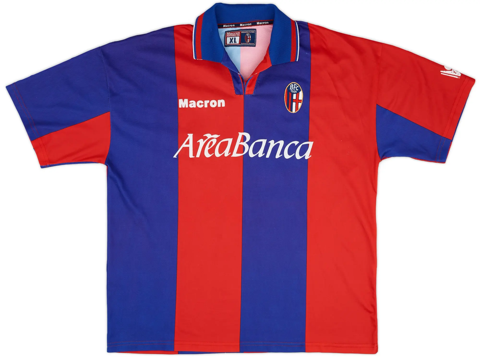 Macron 2001-02 Bologna Home Shirt #10 - 7/10 - (XL)