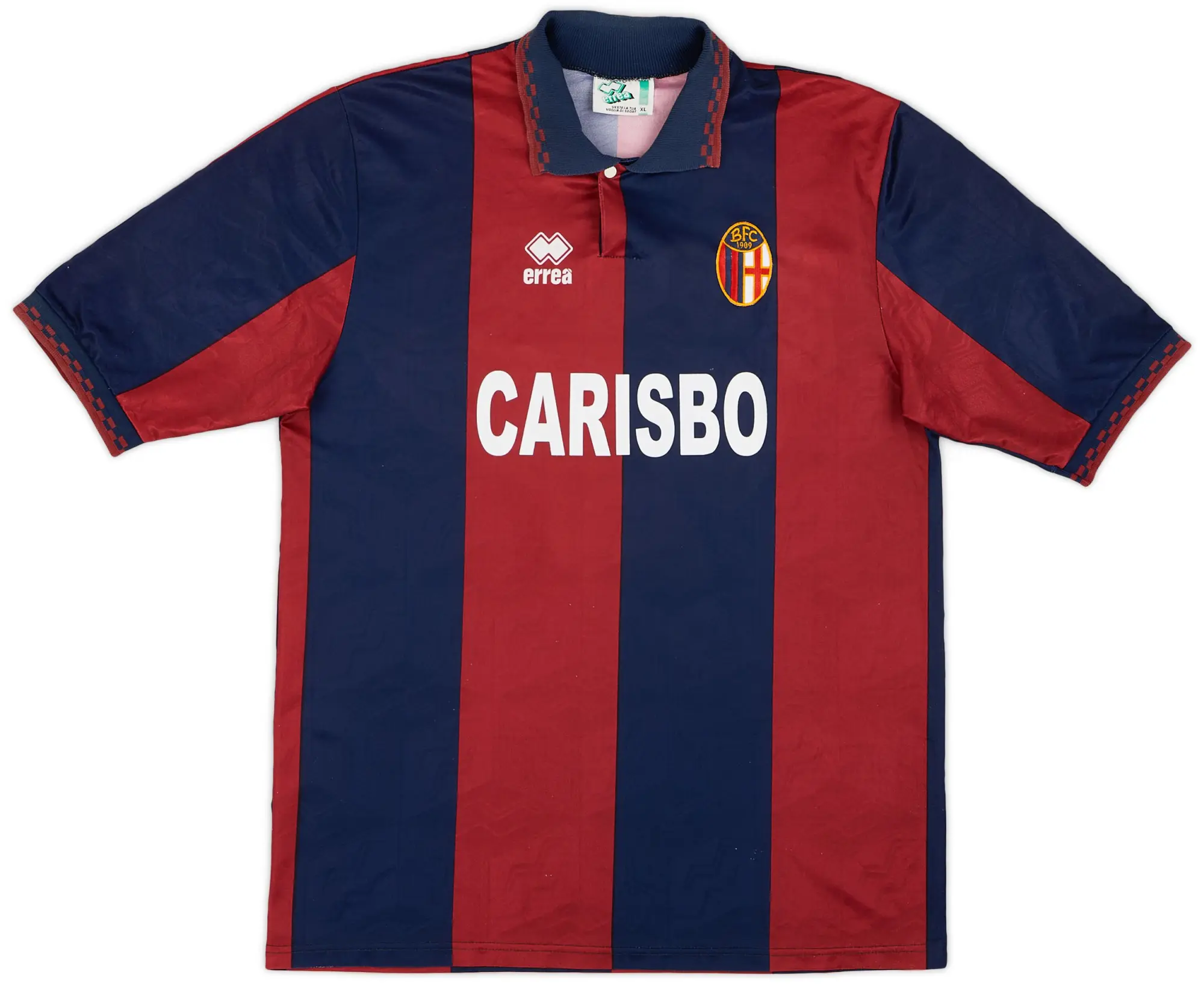 Errea 1995-96 Bologna Home Shirt - 9/10 - (XL)