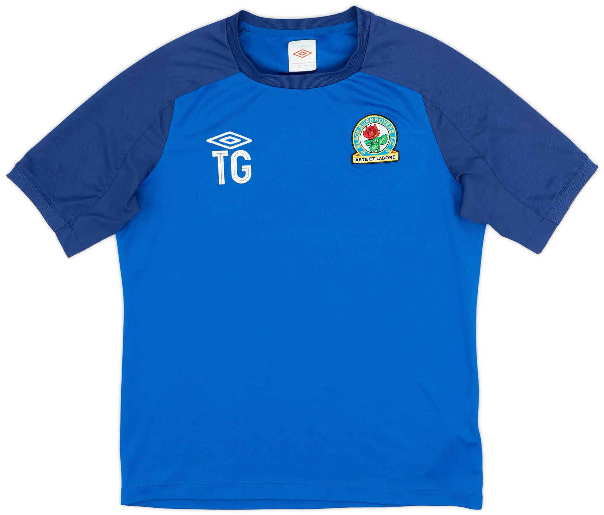2012-13 Blackburn Staff Issue Umbro Training Shirt 'TG' - 8/10 - (L)