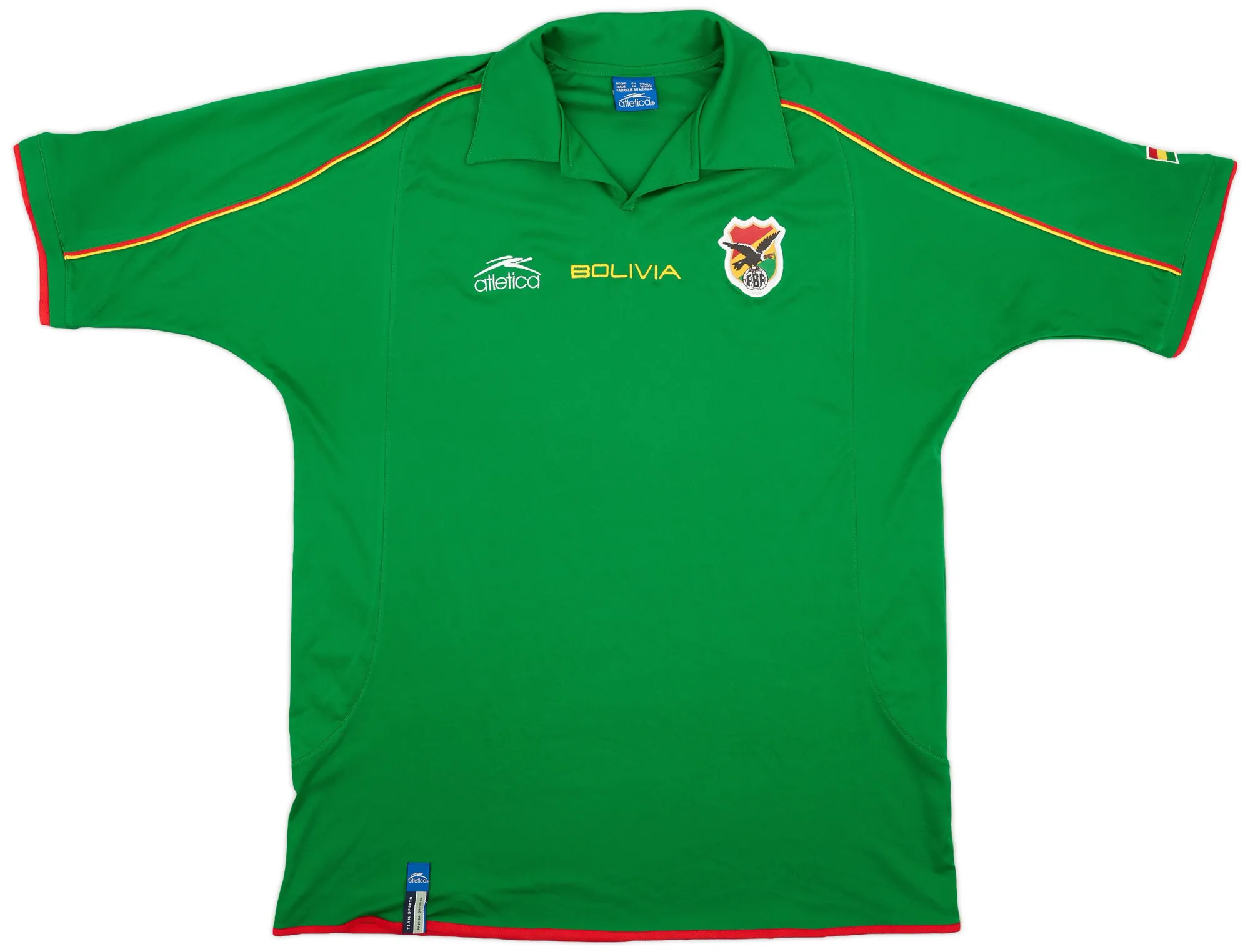 Home Bolivia Mens SS Home Shirt 2004