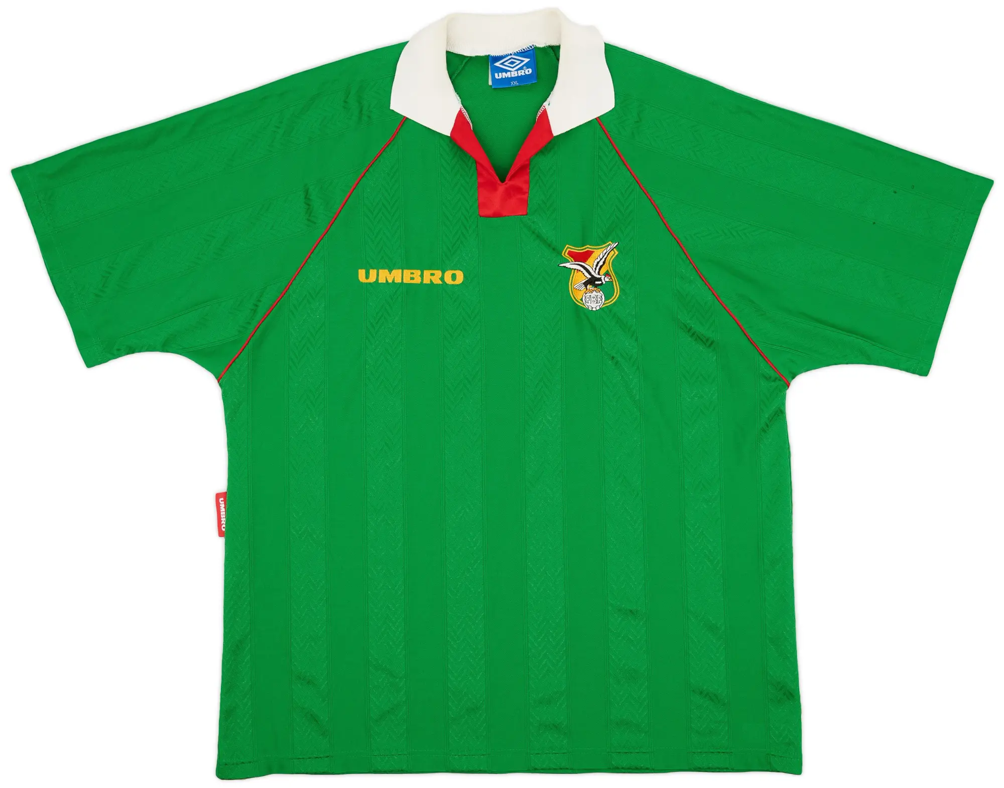 Umbro 1994 Bolivia Home Shirt - 5/10 - (XXL)