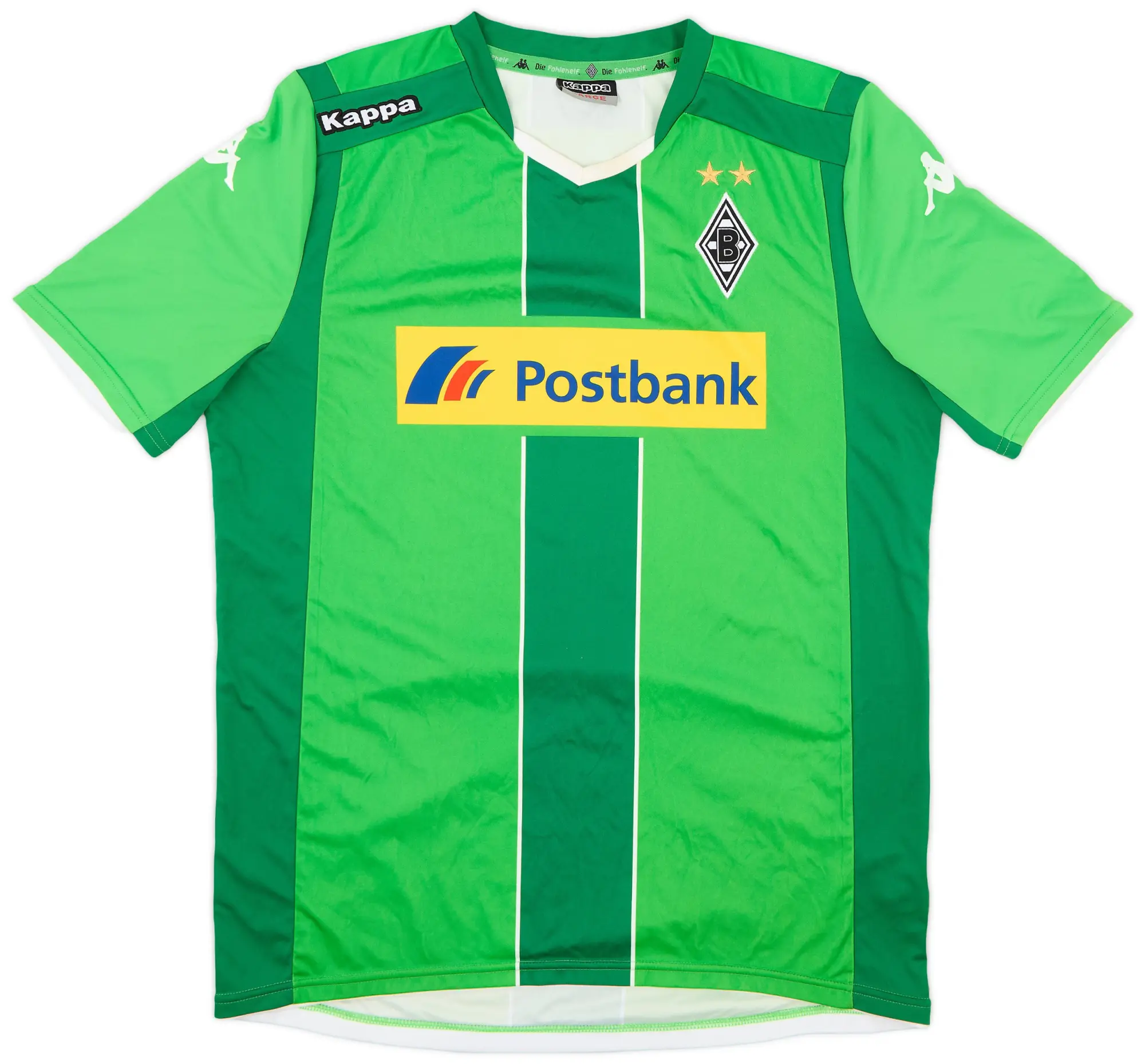 Kappa 2014-15 Borussia Monchengladbach Away Shirt - 7/10 - (L)