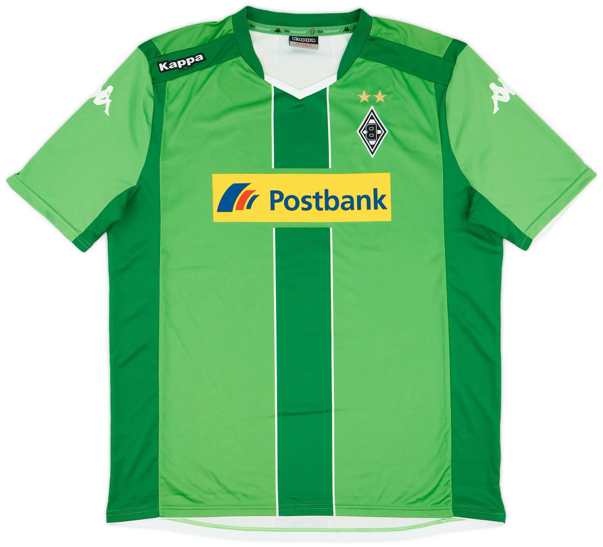 Kappa 2014-15 Borussia Monchengladbach Away Shirt - 10/10 - (XXL)