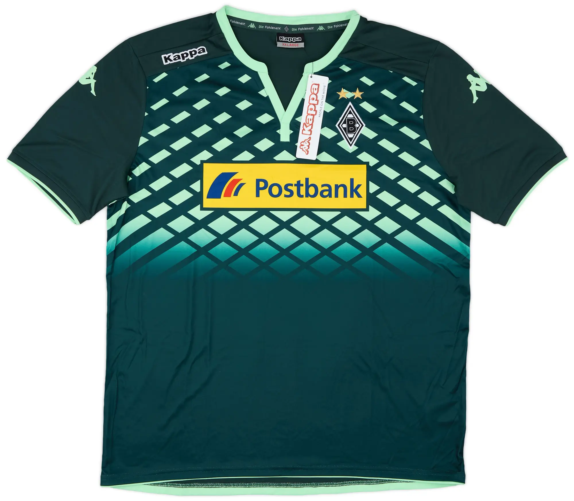 Kappa 2015-16 Borussia Monchengladbach Away Shirt (XXL)