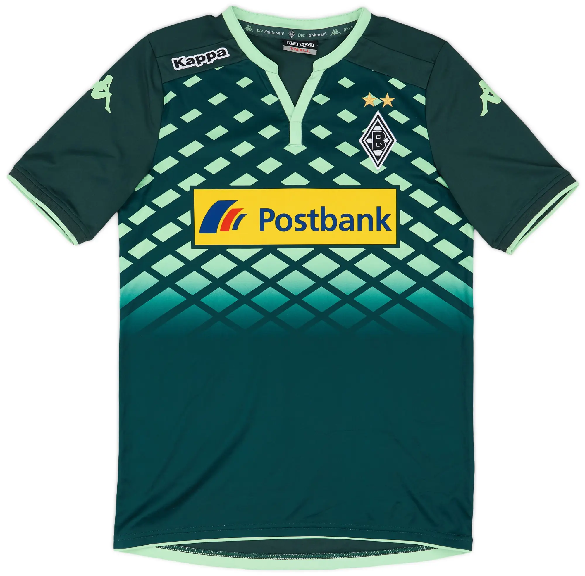 Kappa 2015-16 Borussia Monchengladbach Away Shirt - 9/10 - (S)