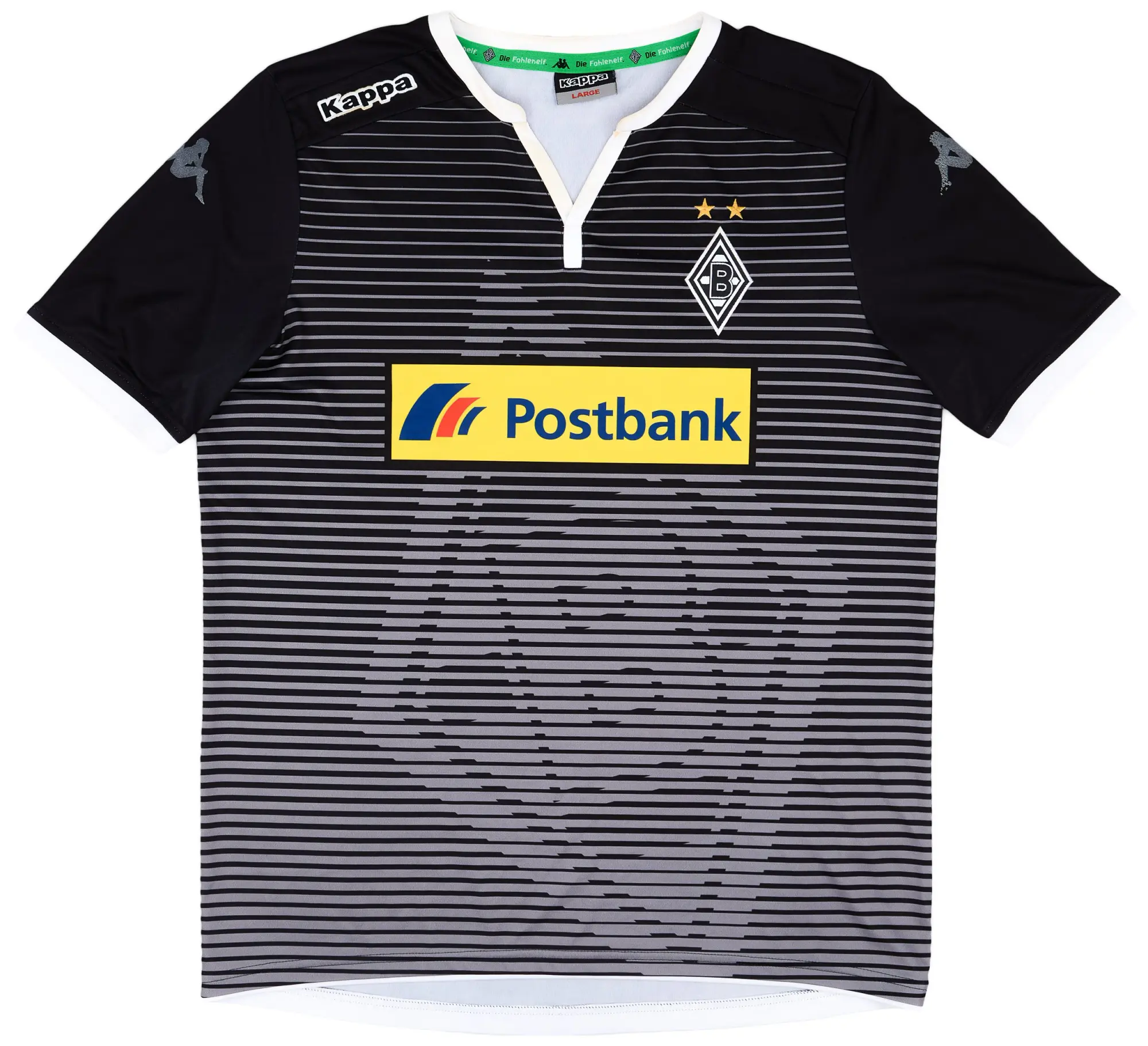 Kappa 2015-16 Borussia Monchengladbach European Home Shirt - 5/10 - (L)
