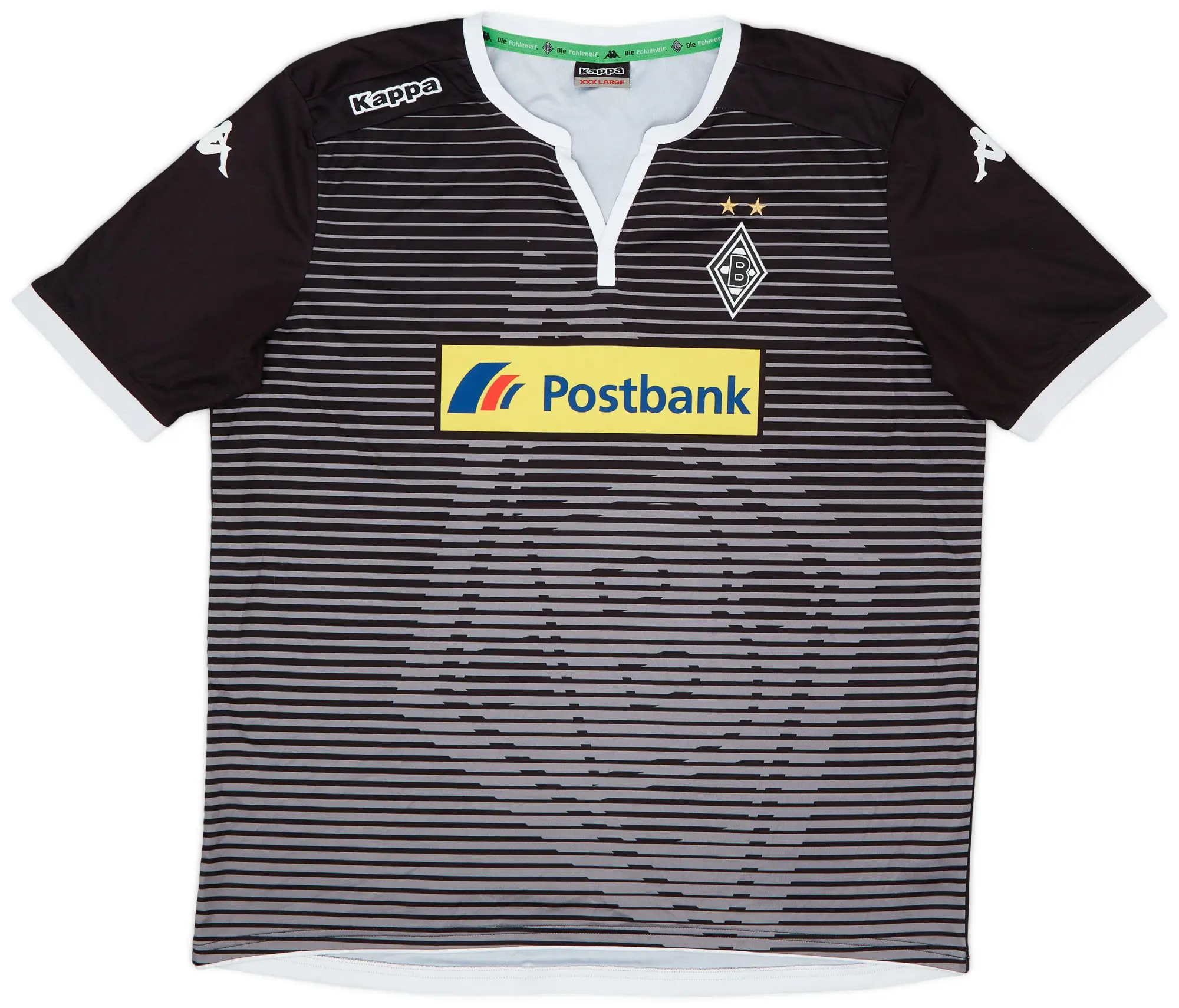 Kappa 2015-16 Borussia Monchengladbach European Home Shirt - 8/10 - (3XL)