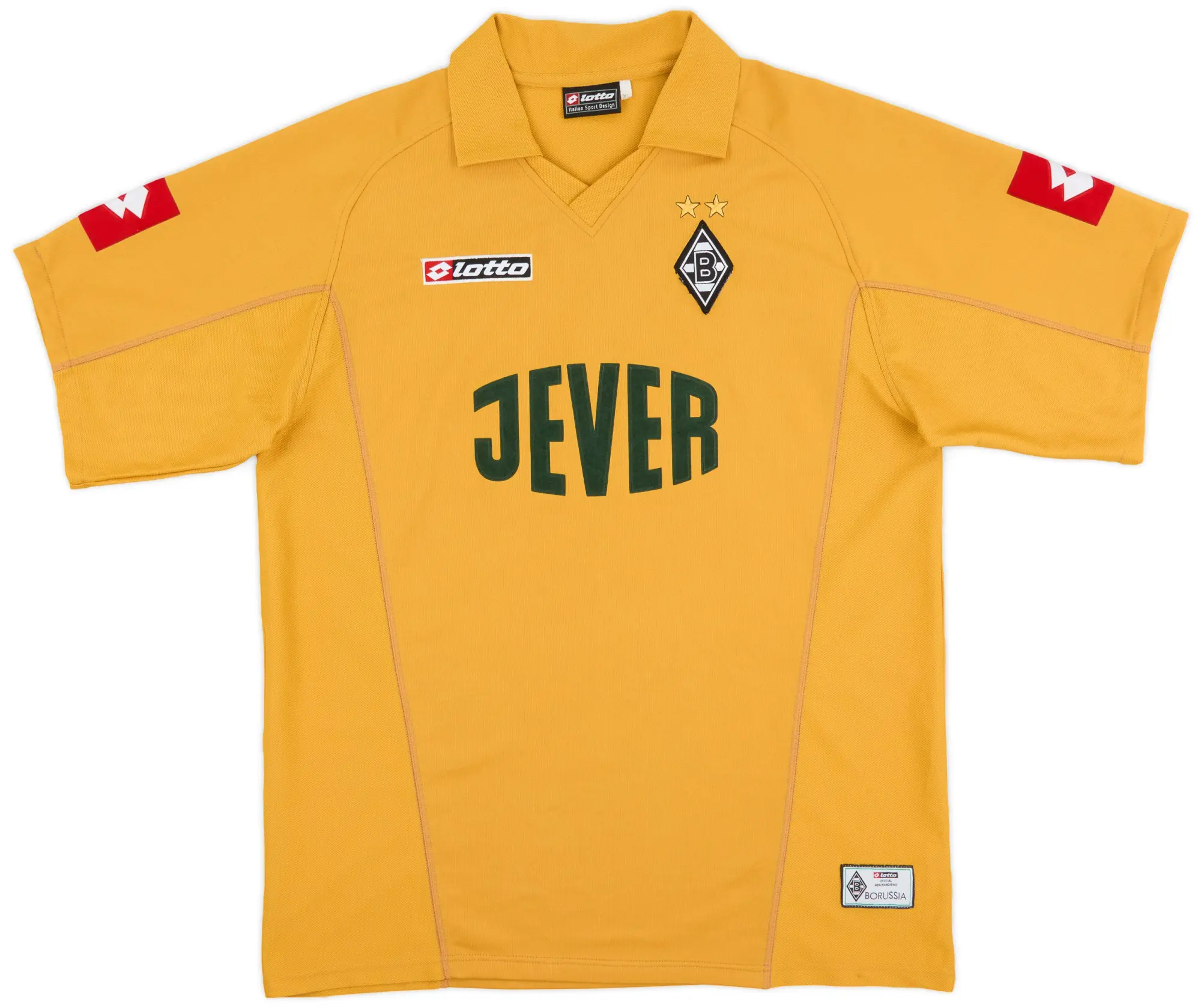 Lotto 2004-05 Borussia Monchengladbach GK S/S Shirt - 9/10 - (XL)