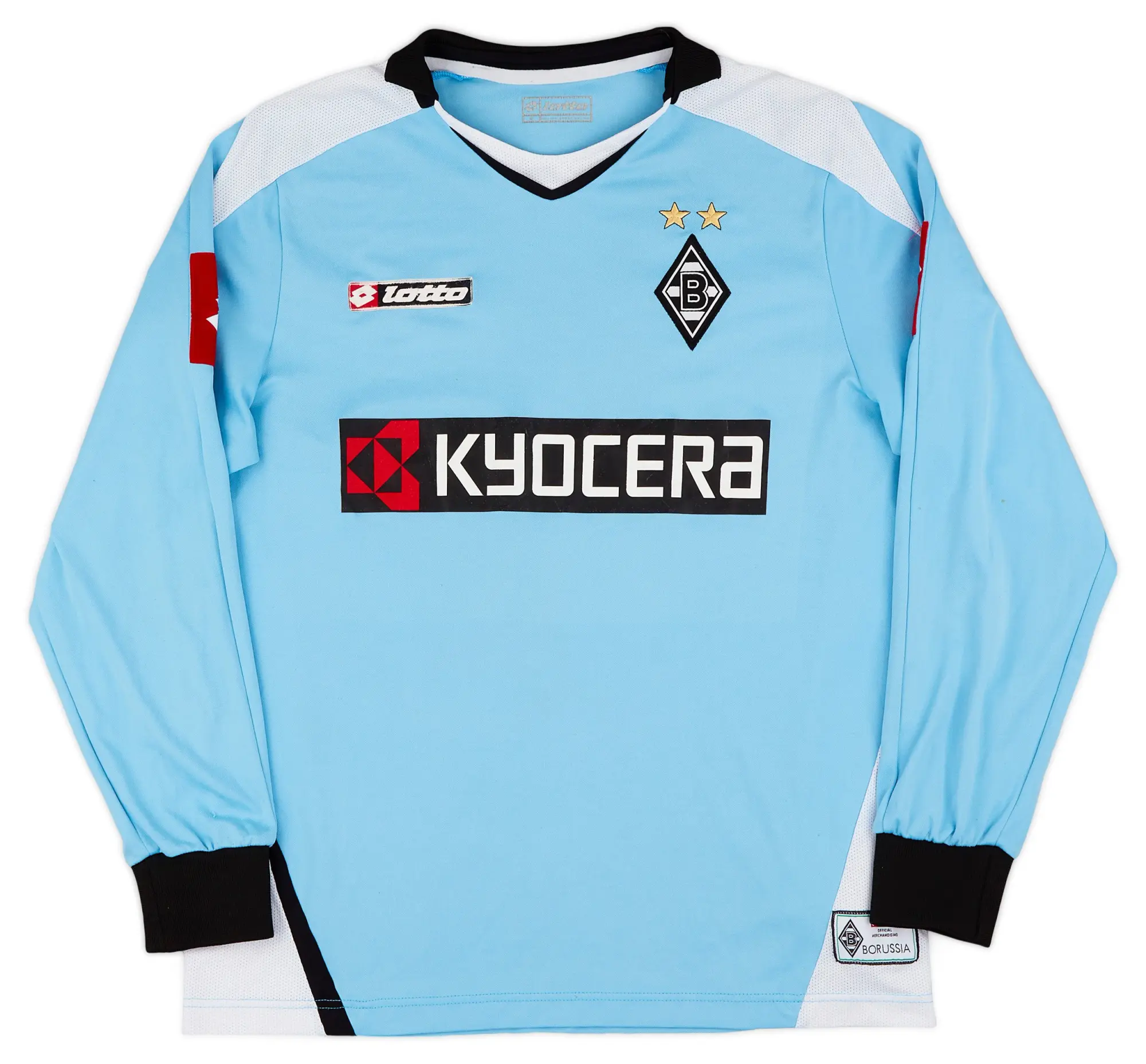 Lotto 2007-08 Borussia Monchengladbach Third L/S Shirt - 6/10 - (S)
