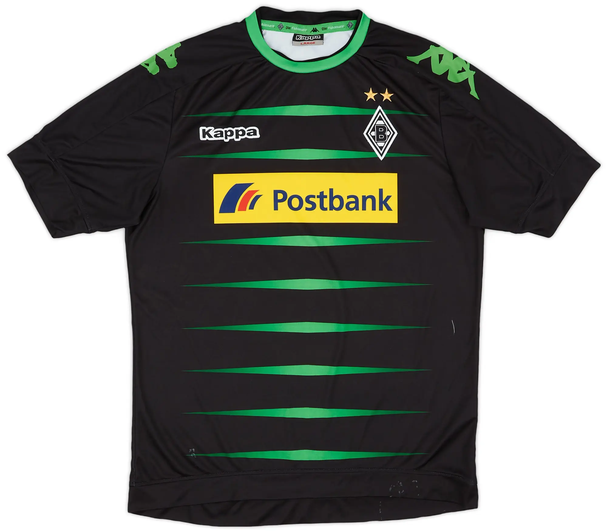 Kappa 2016-17 Borussia Monchengladbach Third Shirt - 6/10 - (L)