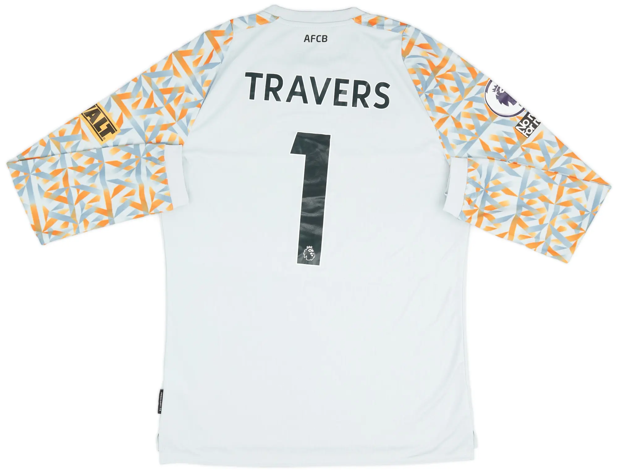 Umbro 2022-23 Bournemouth Match Issue GK Shirt Travers #1