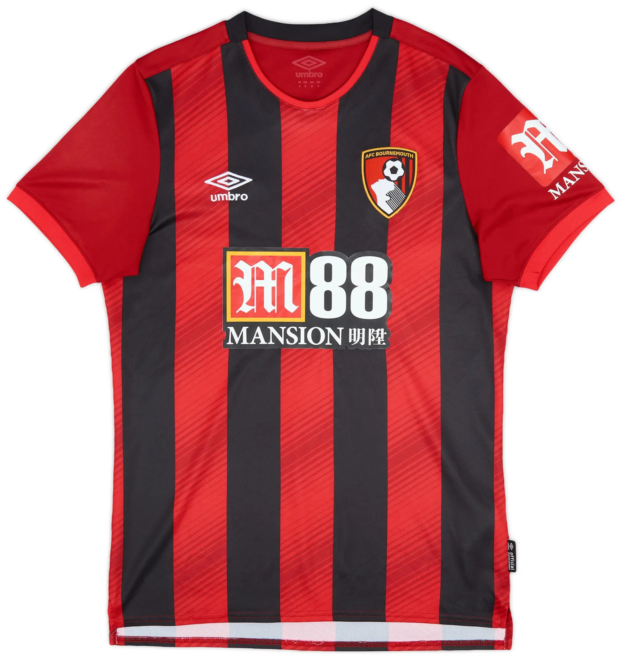 Umbro 2019-20 Bournemouth Home Shirt - 8/10 - (S)