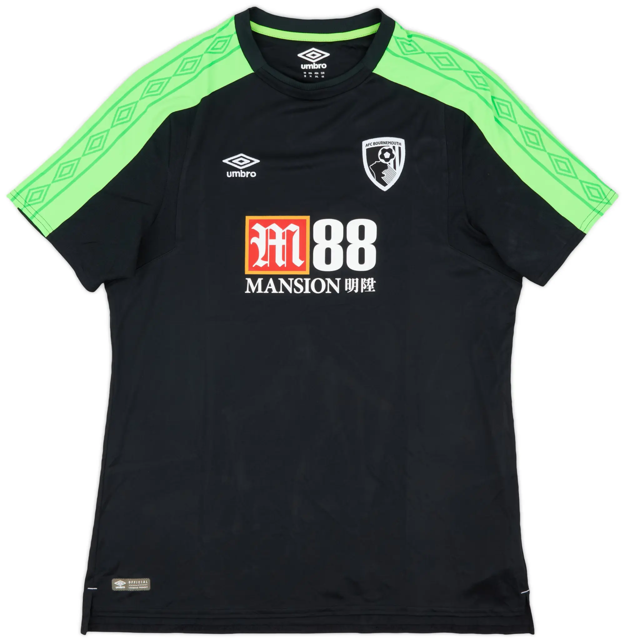 Umbro 2017-18 Bournemouth Third Shirt - 8/10 - (Women's XL)