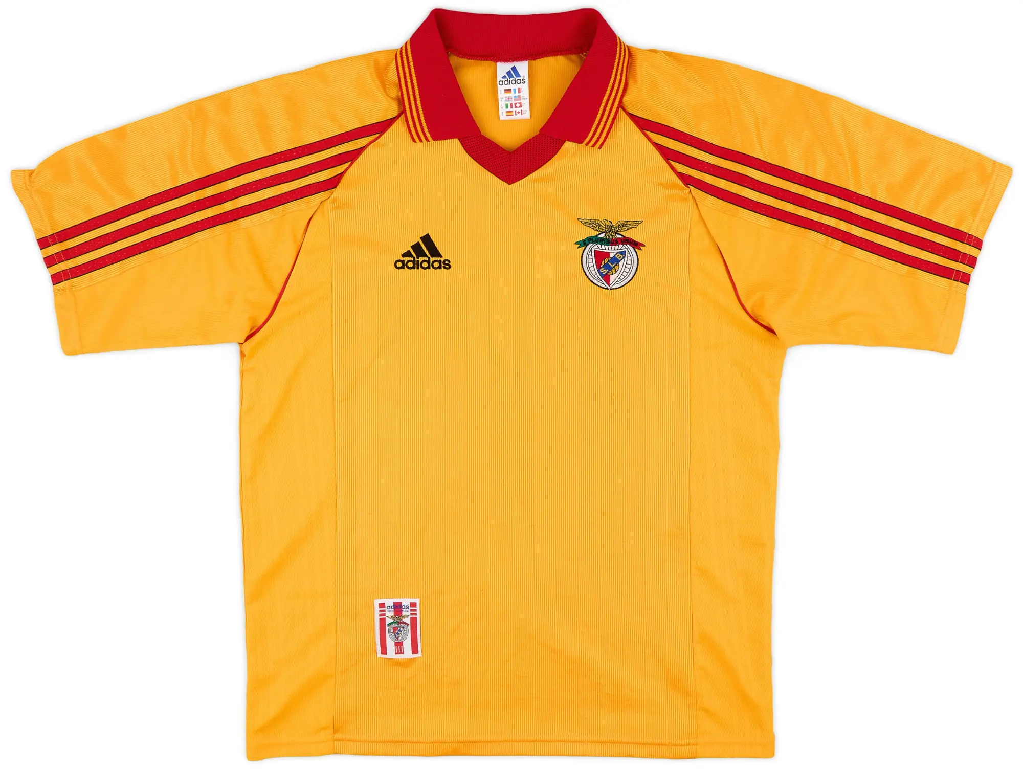 adidas 1998-99 Benfica Away Shirt - 6/10 - (S)