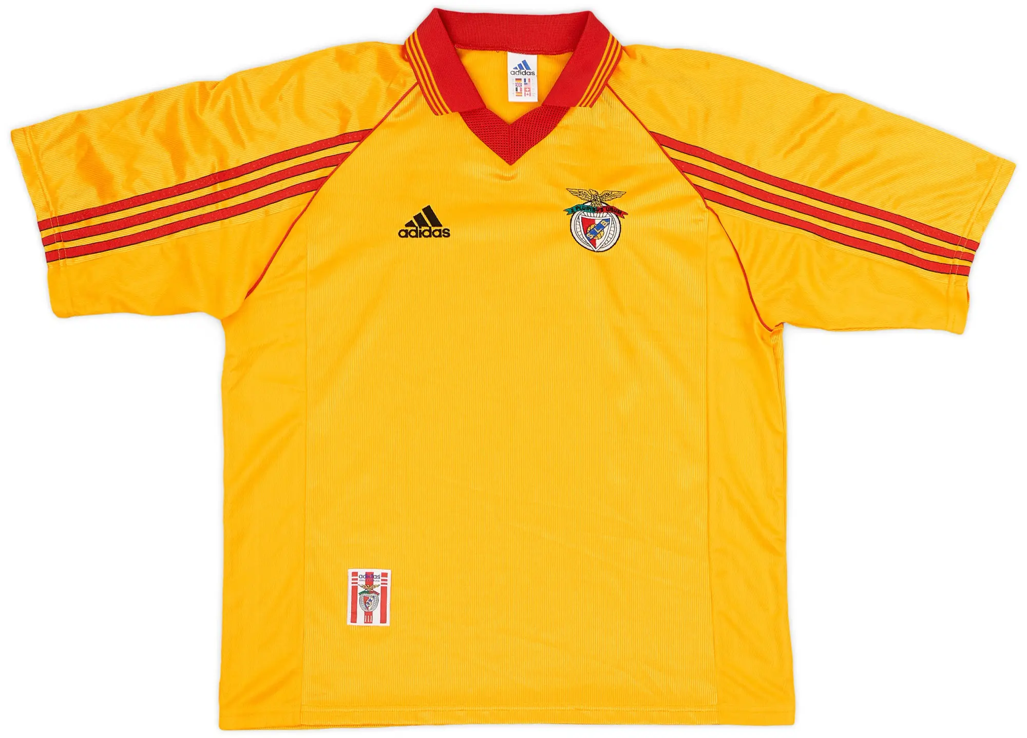 adidas 1998-99 Benfica Away Shirt #8 - 7/10 - (L)