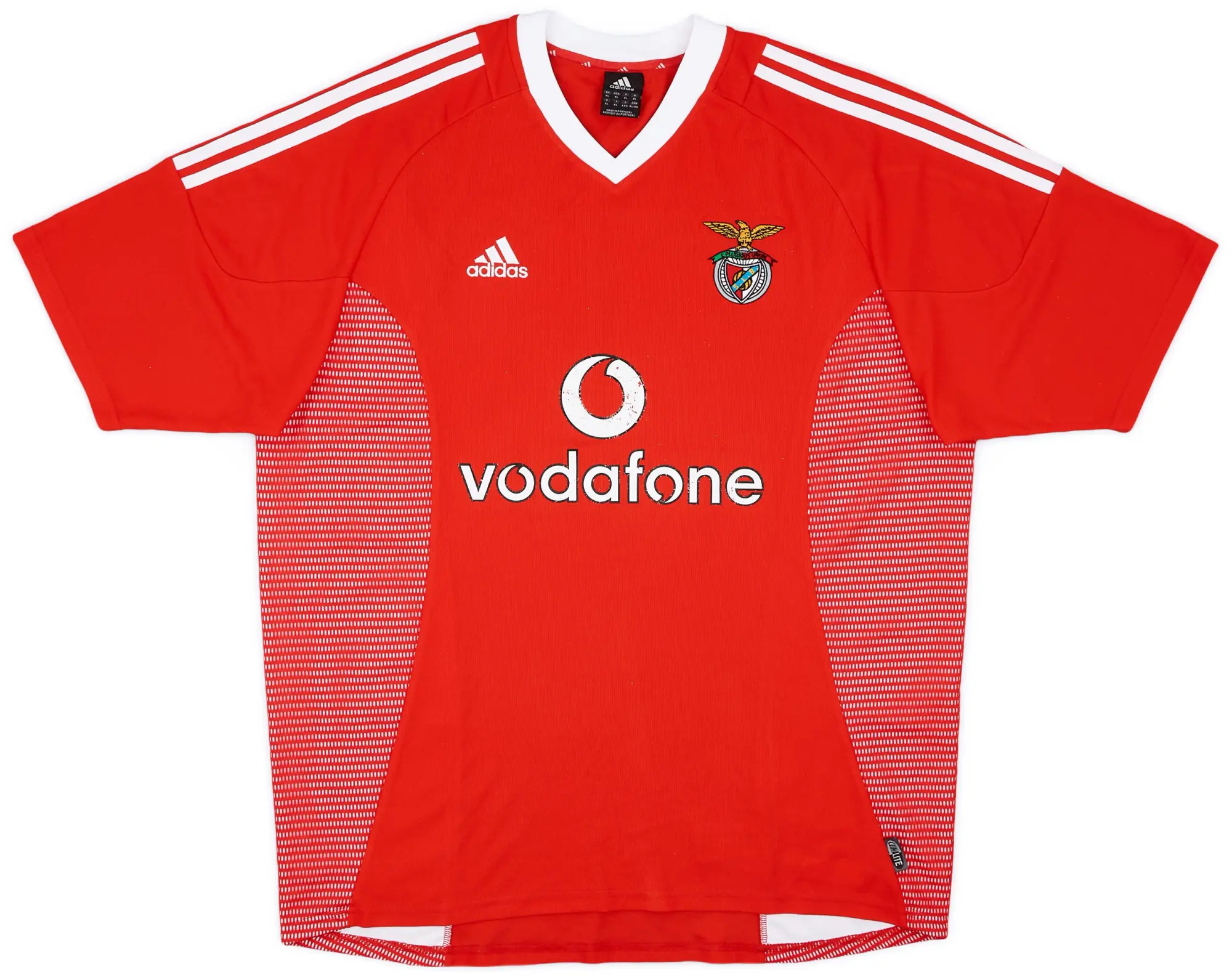 adidas 2002-03 Benfica Home Shirt - 6/10 - (XL)