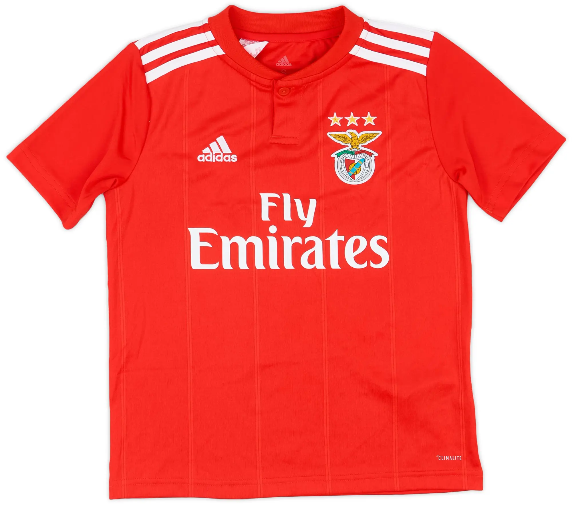 adidas 2018-19 Benfica Home Shirt - 9/10 - (9-10  Years)