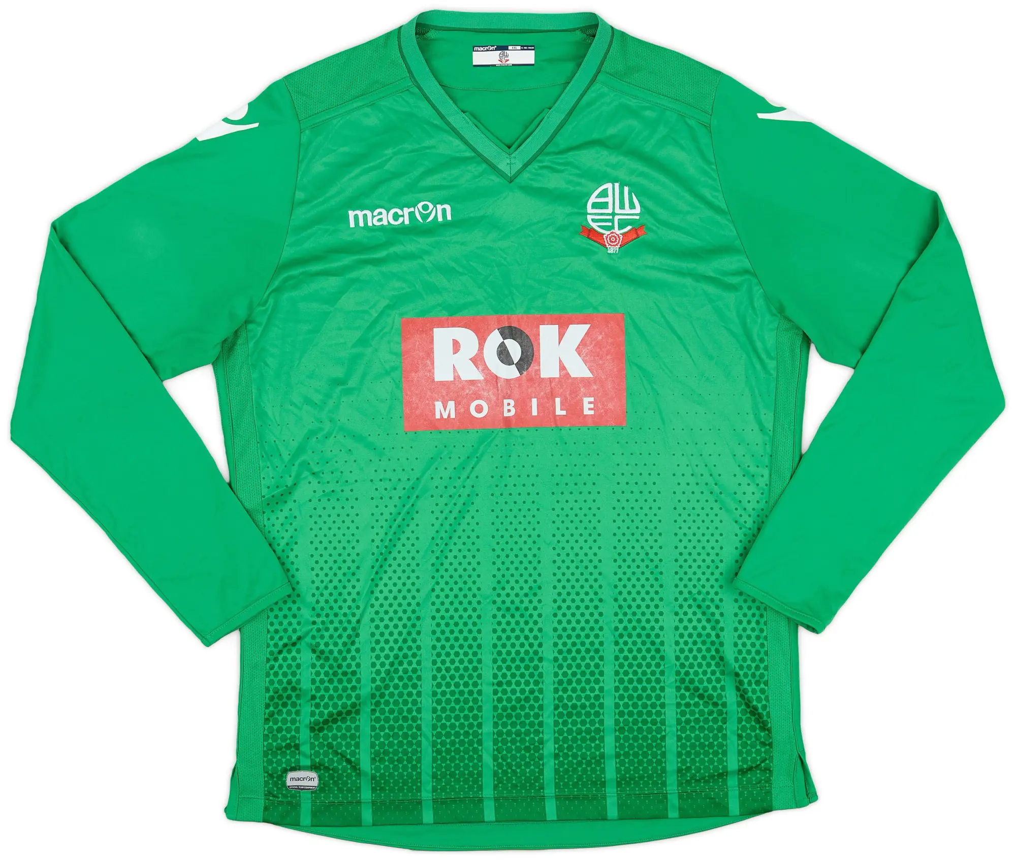 Macron 2015-16 Bolton GK Shirt - 6/10 - (XXL)