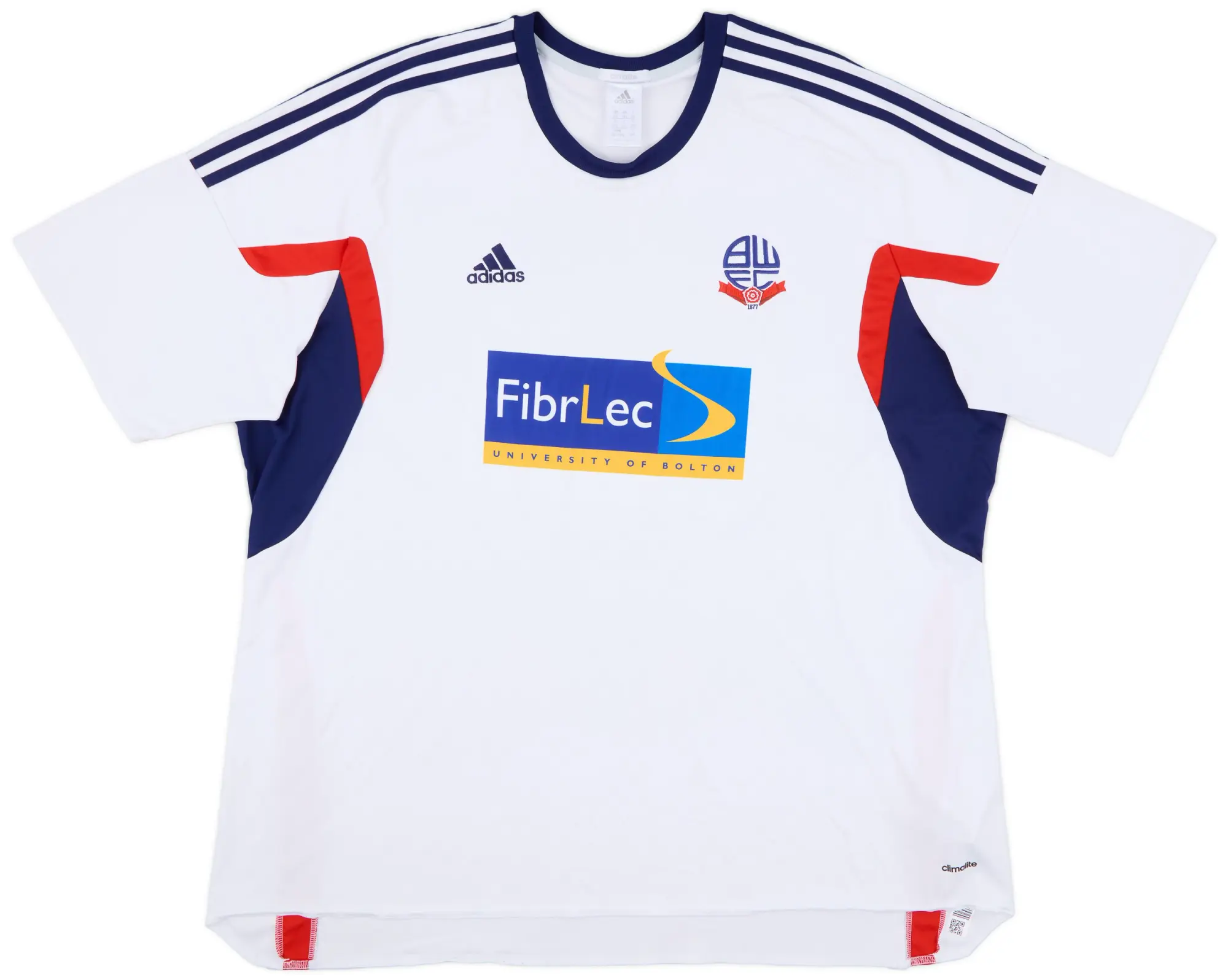 adidas 2013-14 Bolton Home Shirt - 8/10 - (3XL)