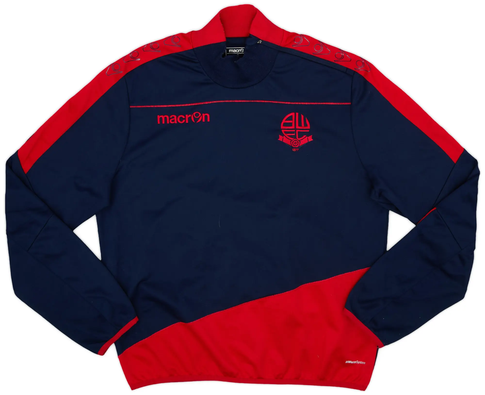 2018-19 Bolton Macron Sweat Top - 9/10 - (S)