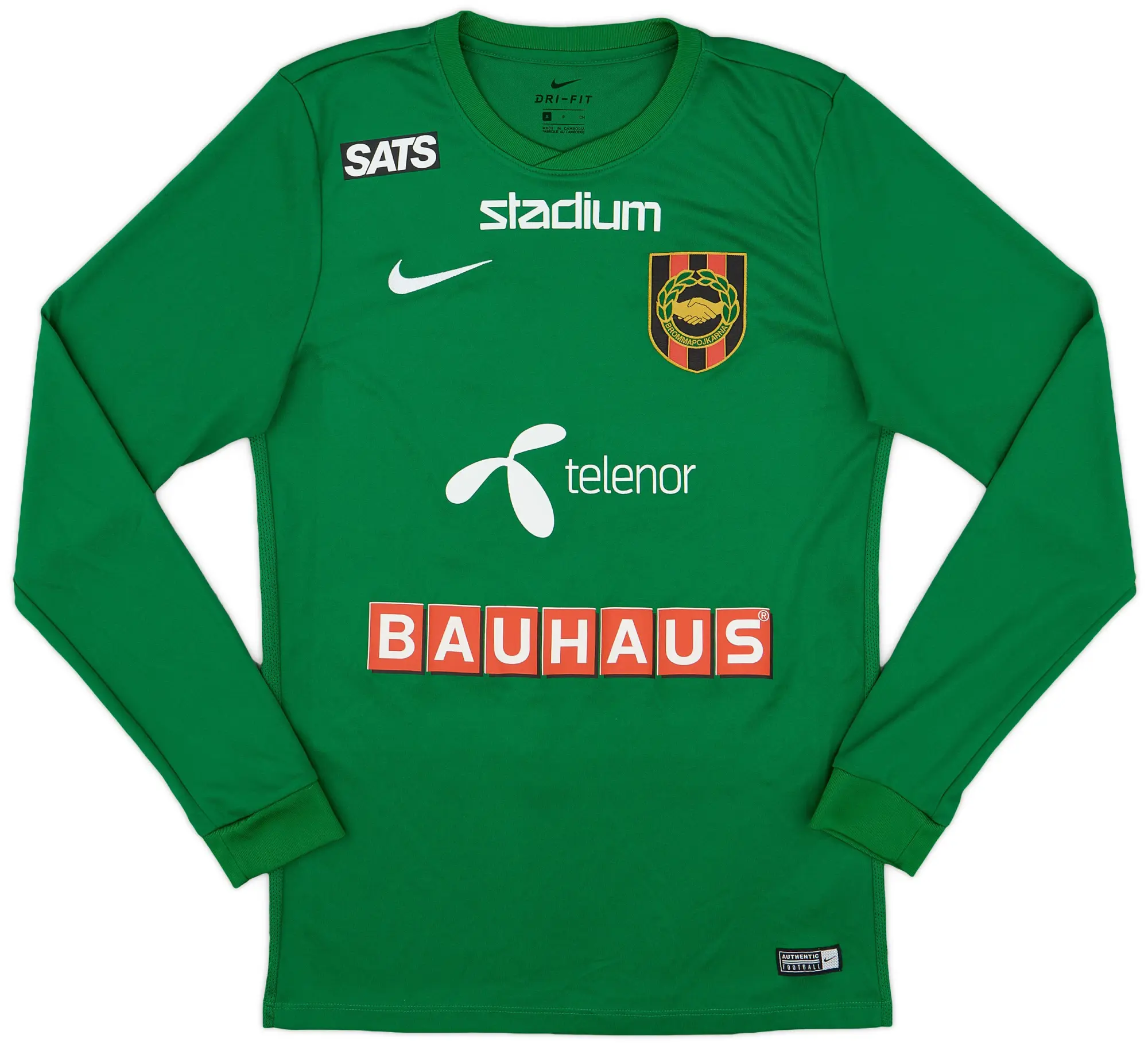 Nike 2018 Brommapojkarna Third L/S Shirt #15 - 9/10 - (S)