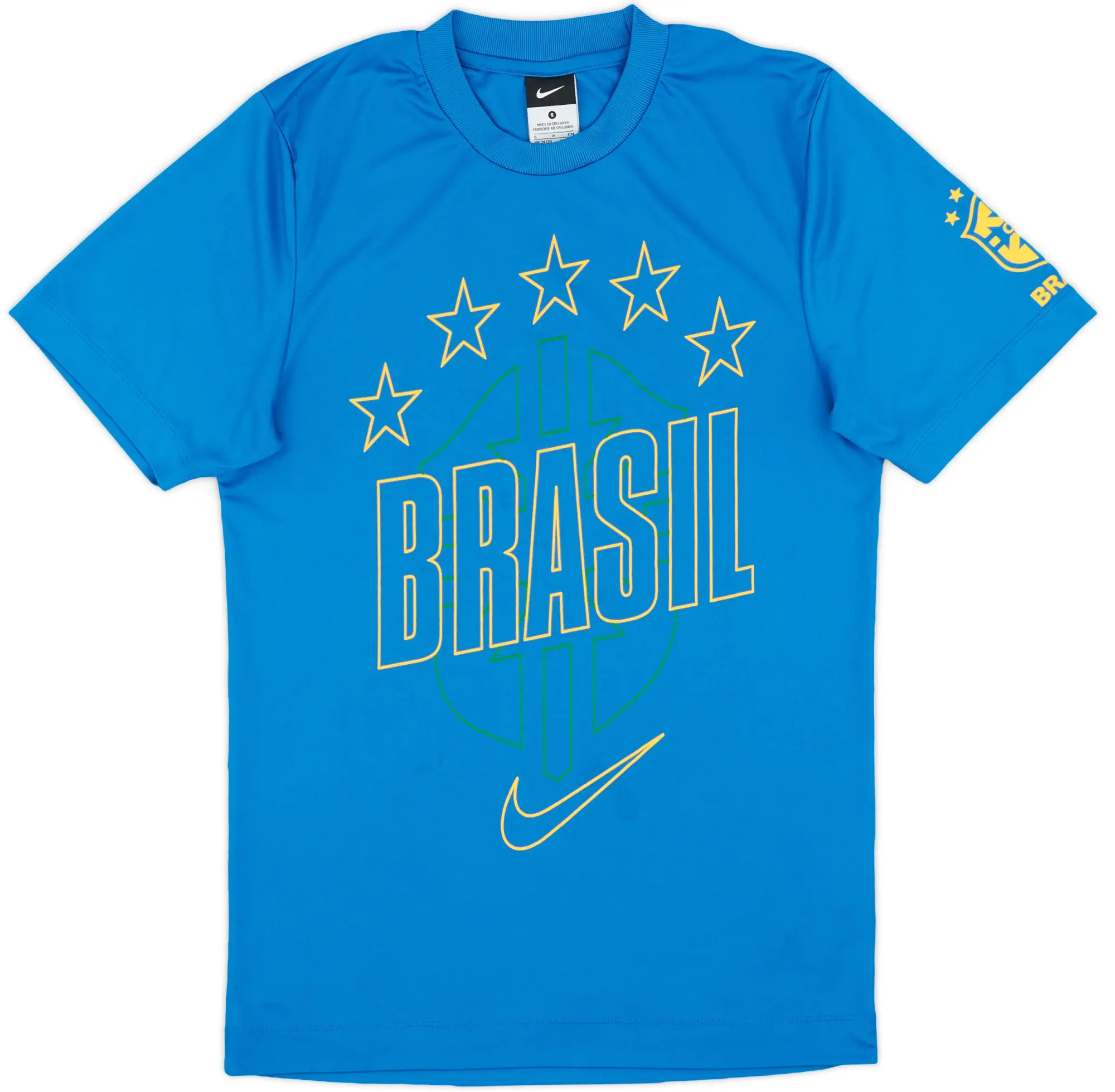 2010-11 Brazil Nike Training Shirt - 9/10 - (S)