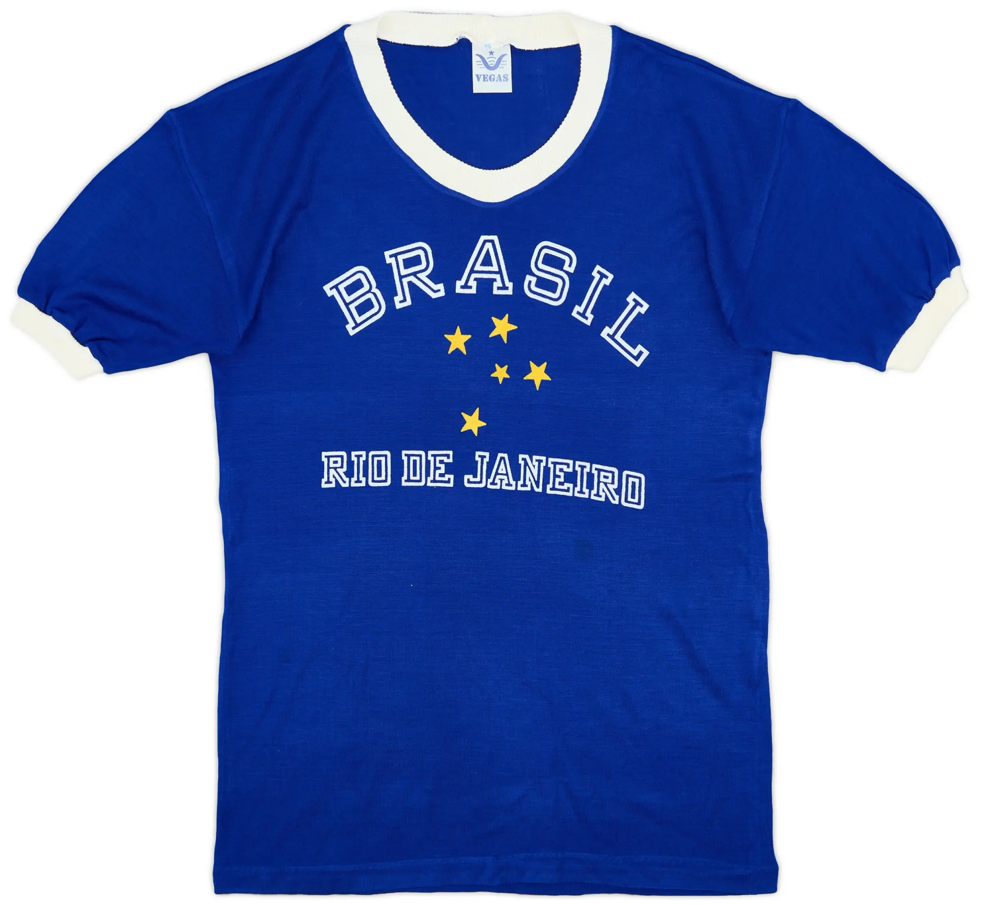 Training 1980s Brazil Vegas Supporters Shirt - 9/10 - (S)