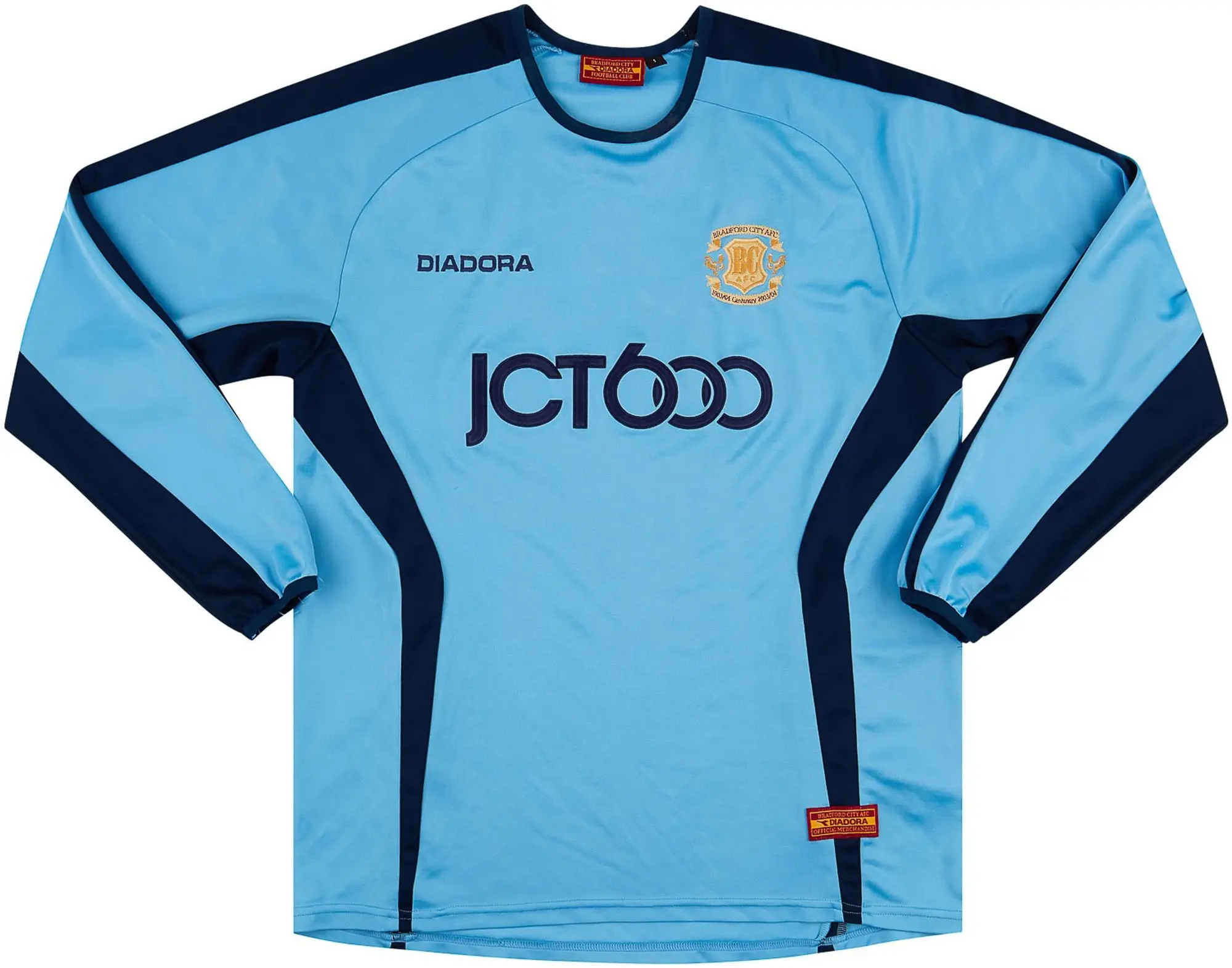 Diadora 2003-04 Bradford City Centenary Away L/S Shirt - 6/10 - (S)