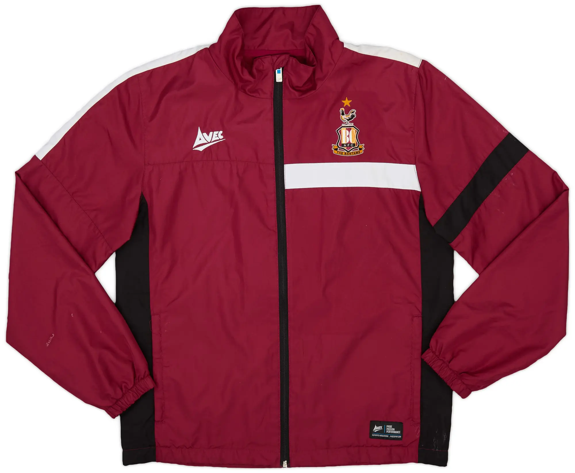 Jacket/Coat 2014-15 Bradford Avec Track Jacket - 7/10 - (S)