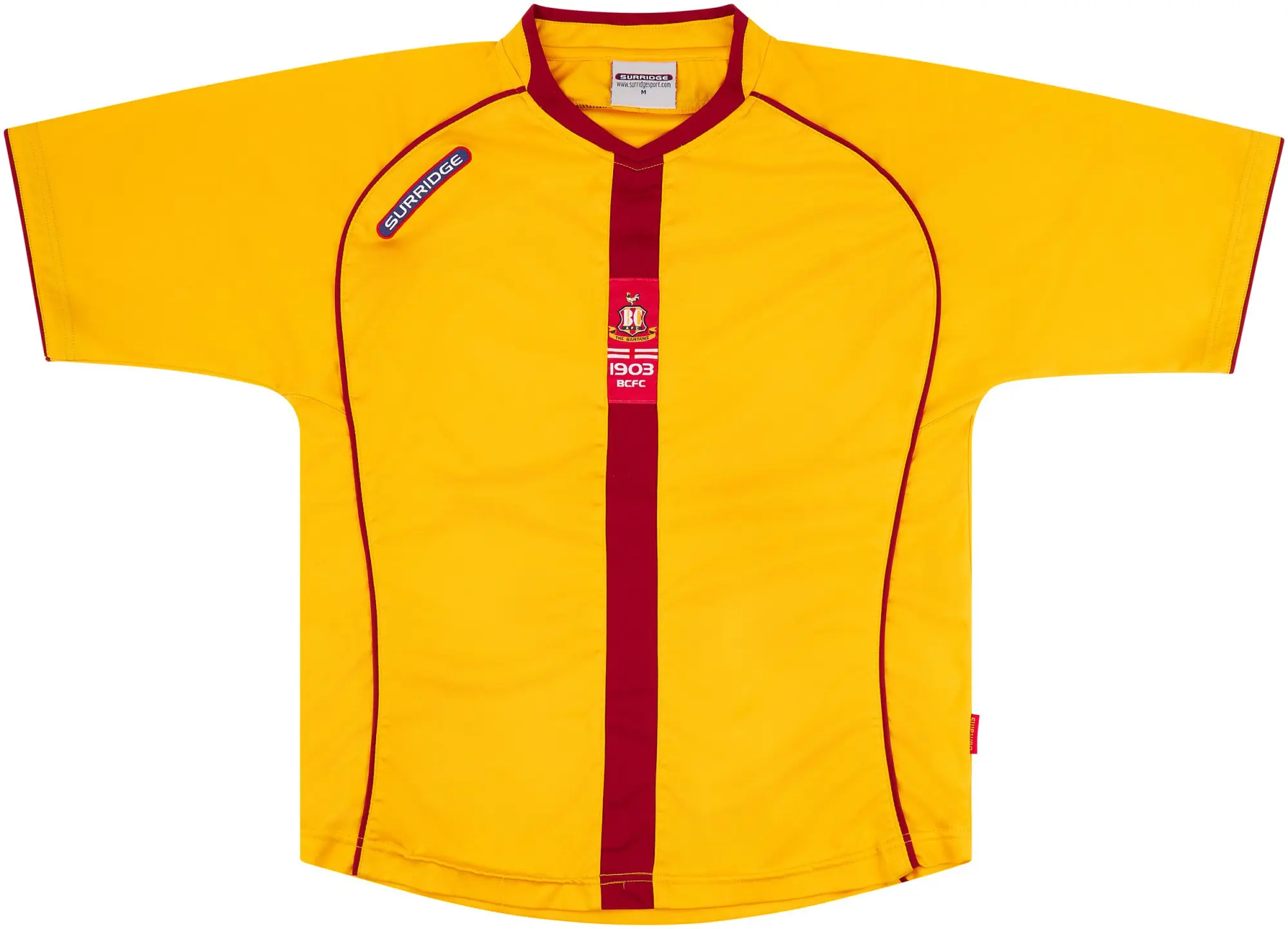 2000s Bradford City Surridge Training Shirt - 9/10 - (M)