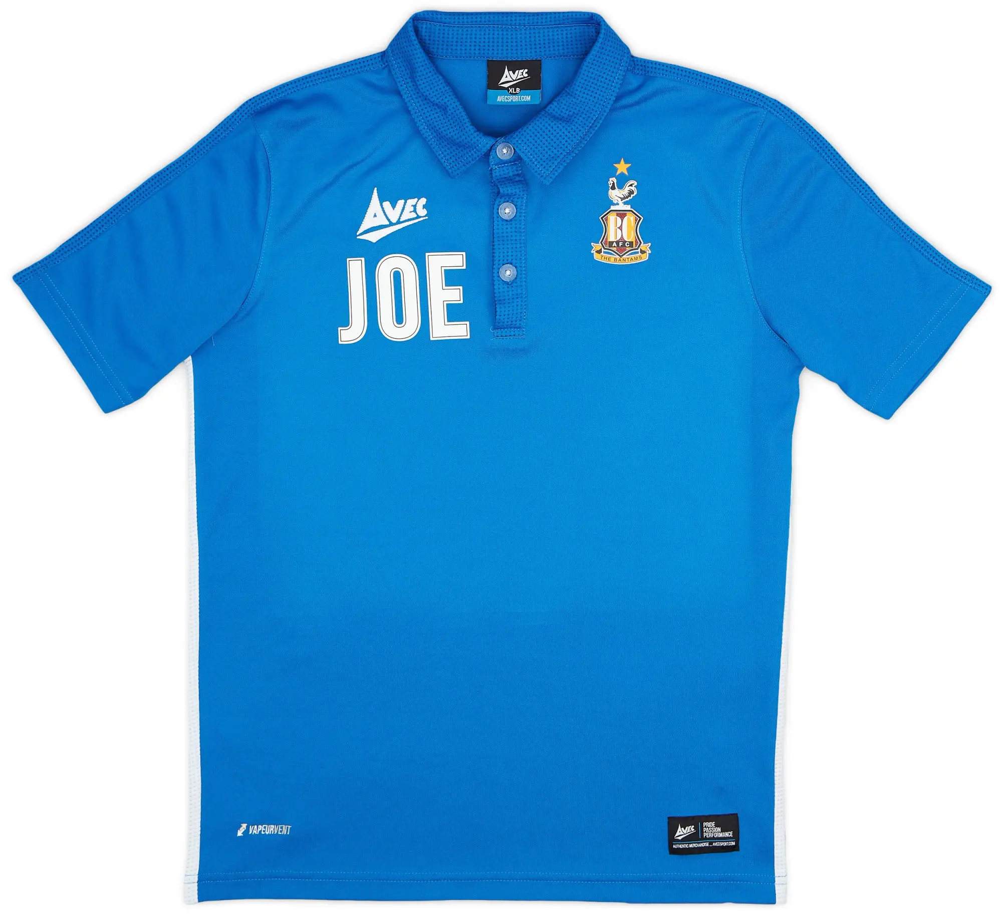 Polo Shirts 2021-22 Bradford City Avec Polo Shirt Joe - 9/10 - (XL.Boys)