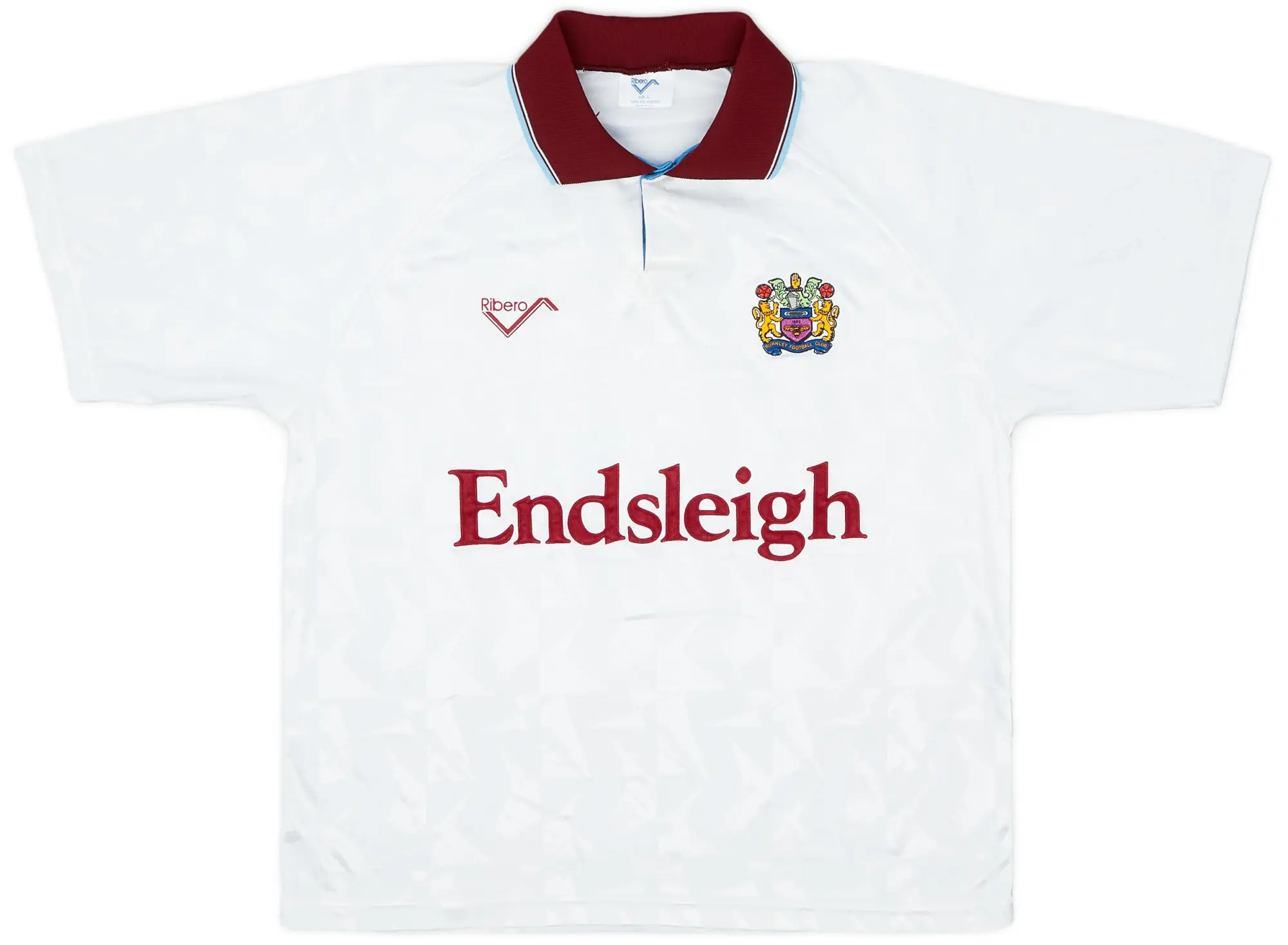 1992-93 Burnley Away Shirt - 8/10 - (L)