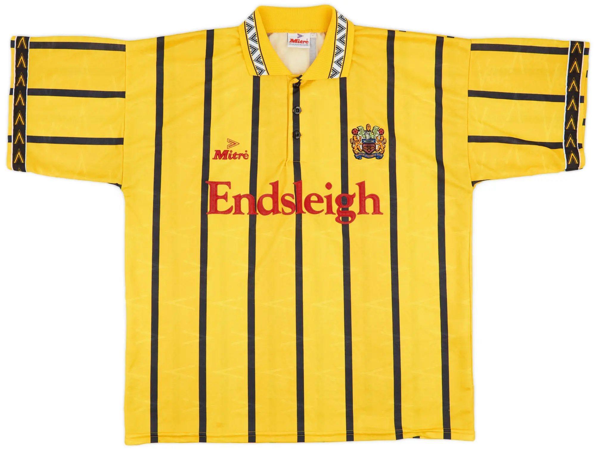 1993-95 Burnley Away Shirt - 6/10 - (XL)
